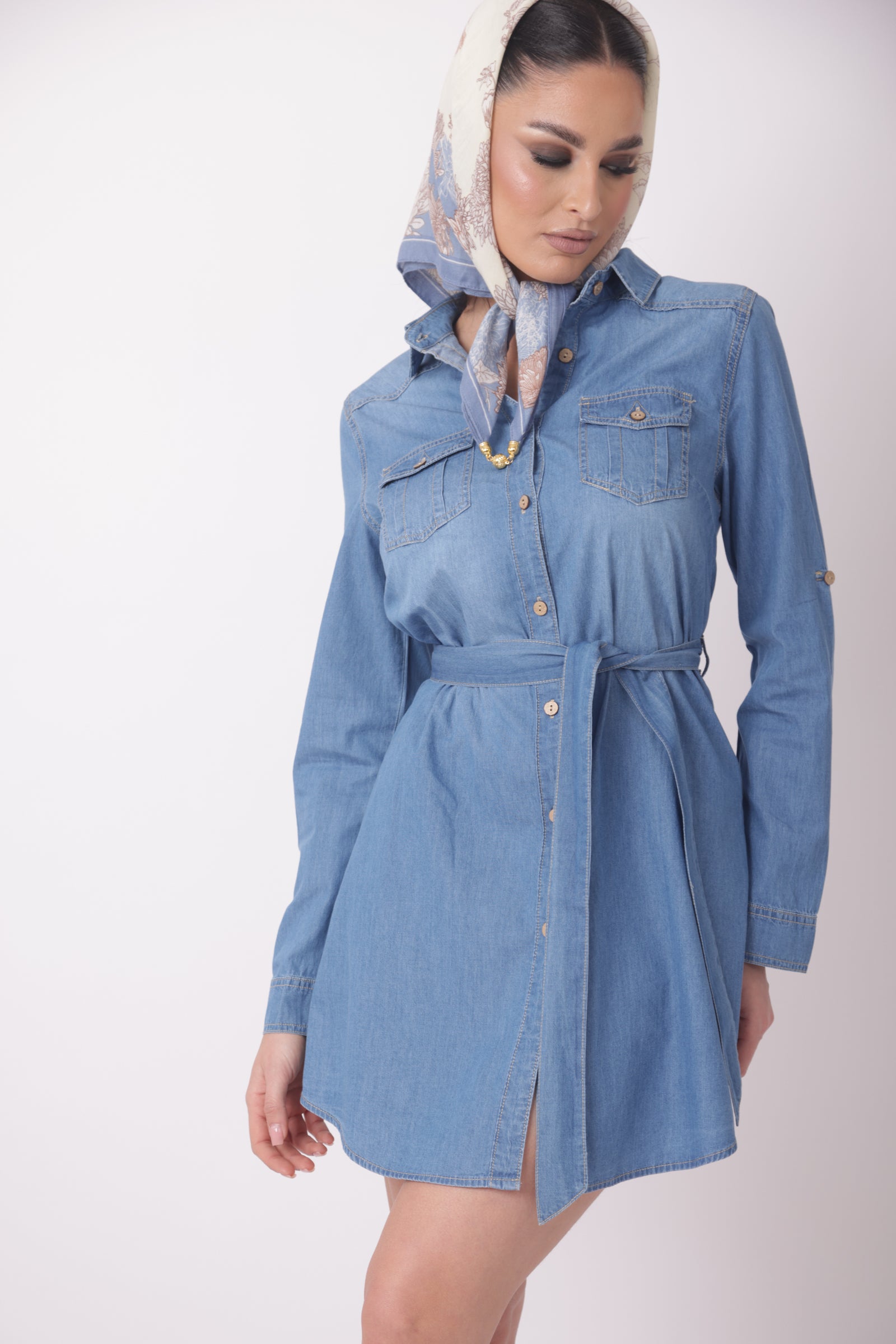 Abito Zoe denim|Colore:Denim