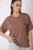 T-Shirt Bassotto cacao|Colore:Cacao