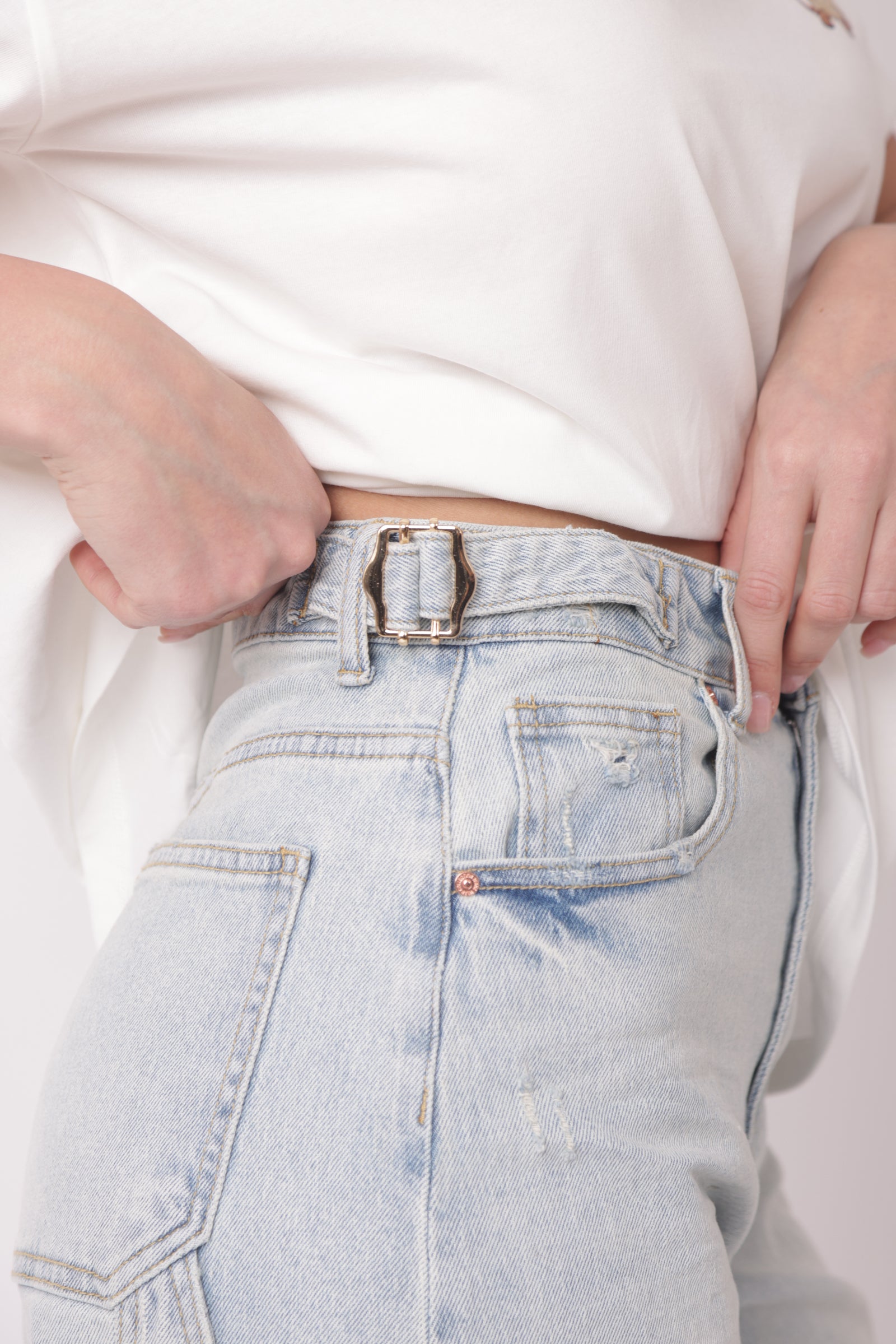 Jeans Barrio denim chiaro|Colore:Denim chiaro