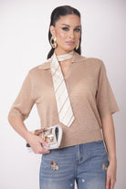 Maglia Giovy cammello|Colore:Cammello