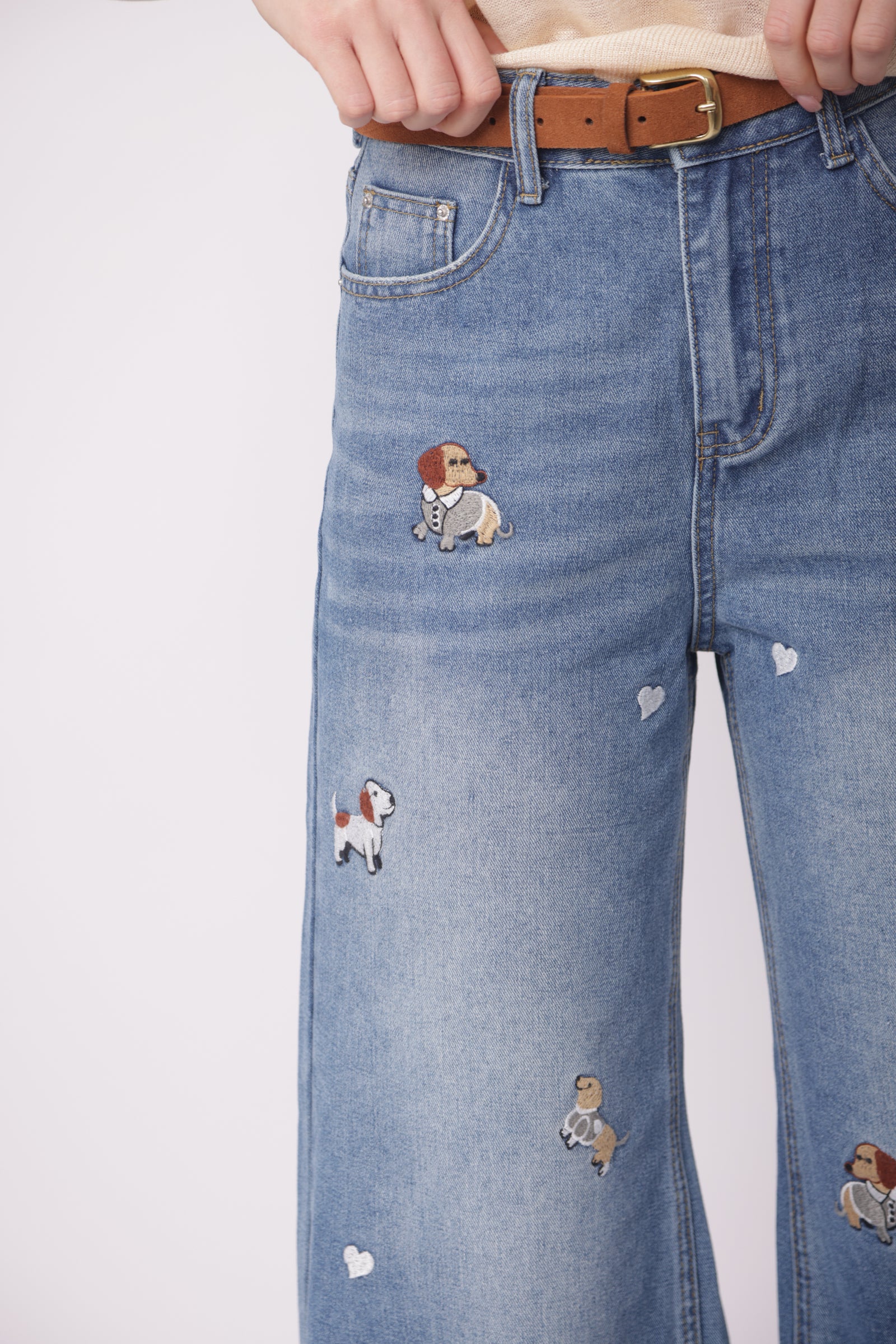 Jeans Bassotti denim|Colore:Denim