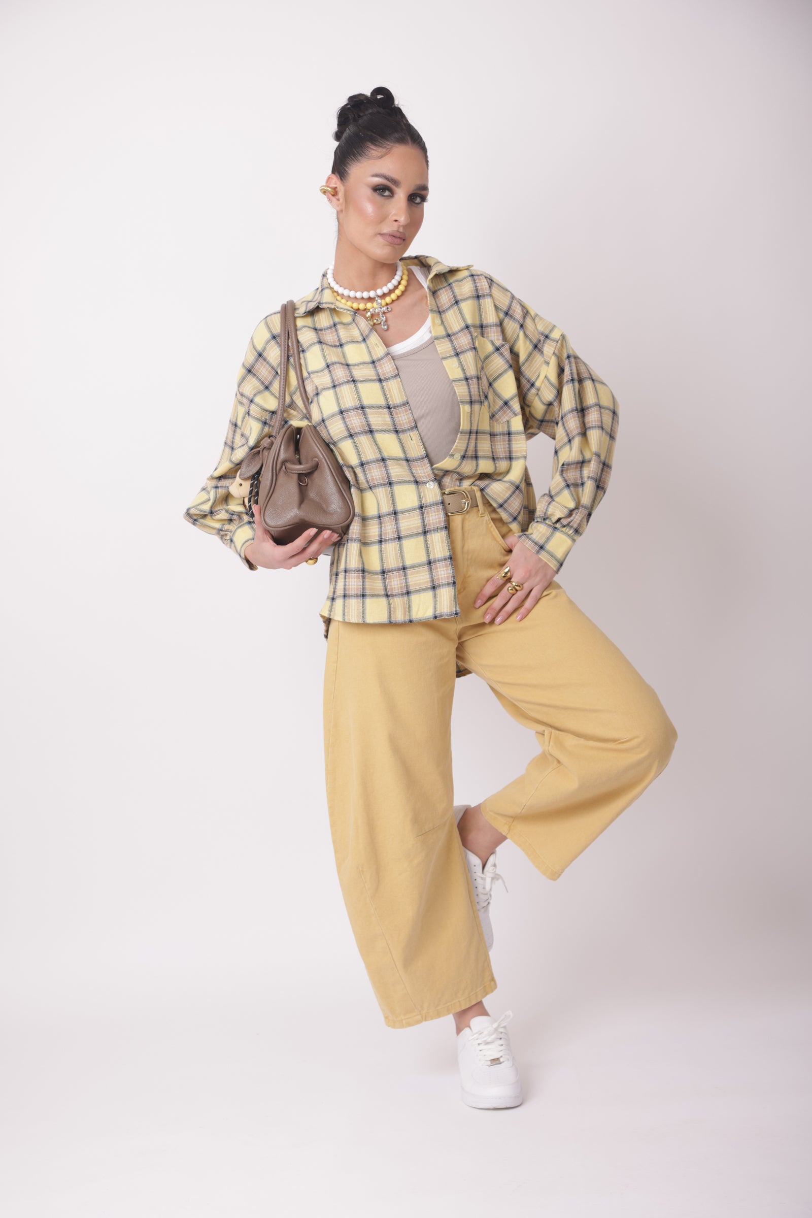 Pantalone Safari ocra|Colore:Ocra