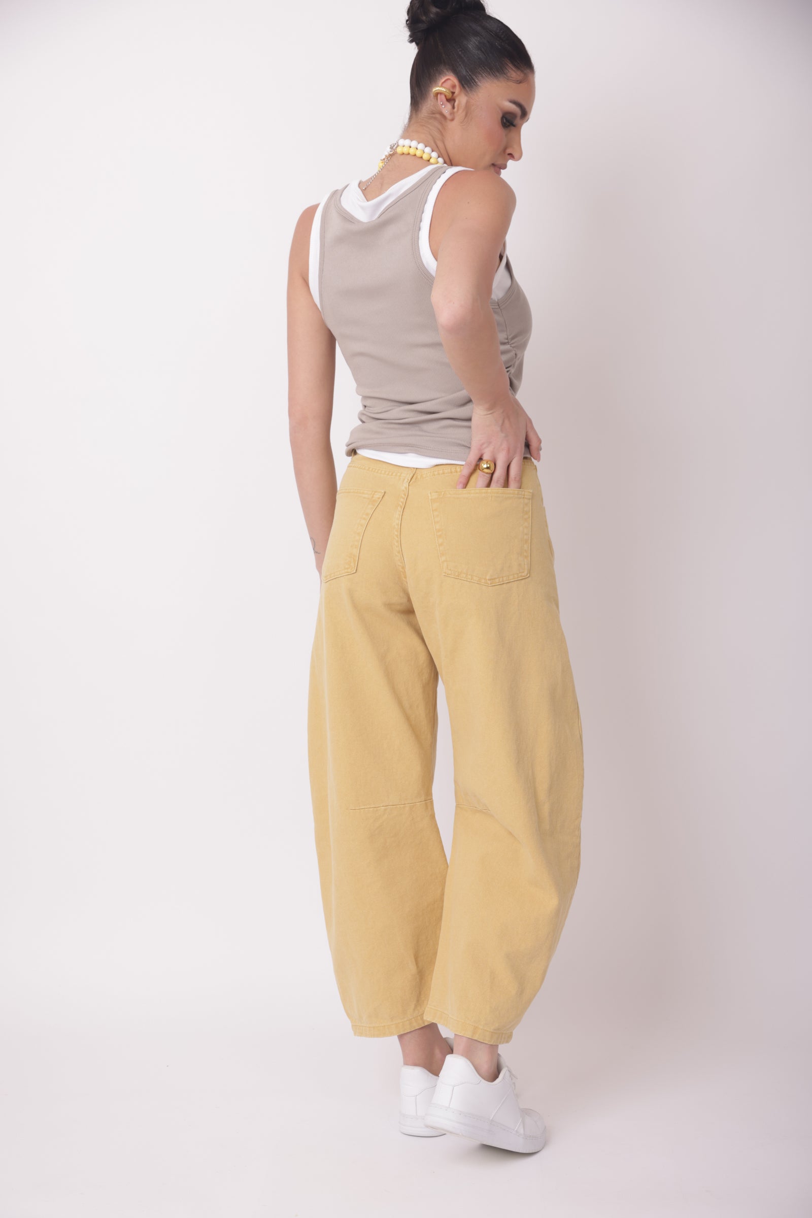 Pantalone Safari ocra|Colore:Ocra