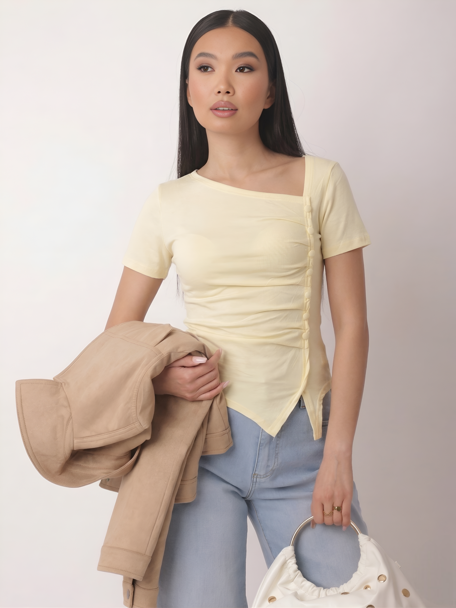 Maglia Lola giallo|Colore:Giallo