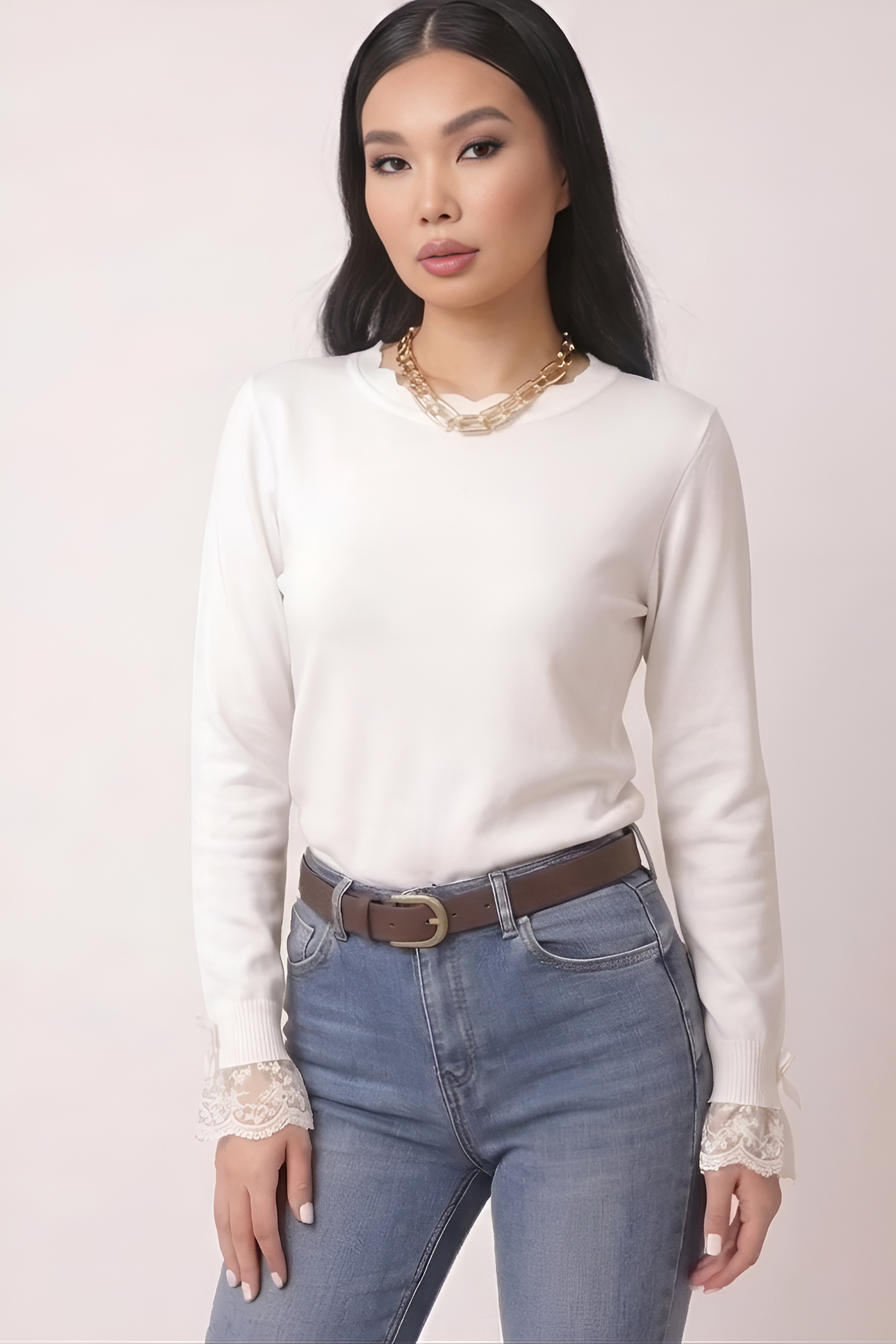 Maglia Ambeta bianco|Colore:Bianco