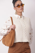 Gilet Tracy panna|Colore:Panna