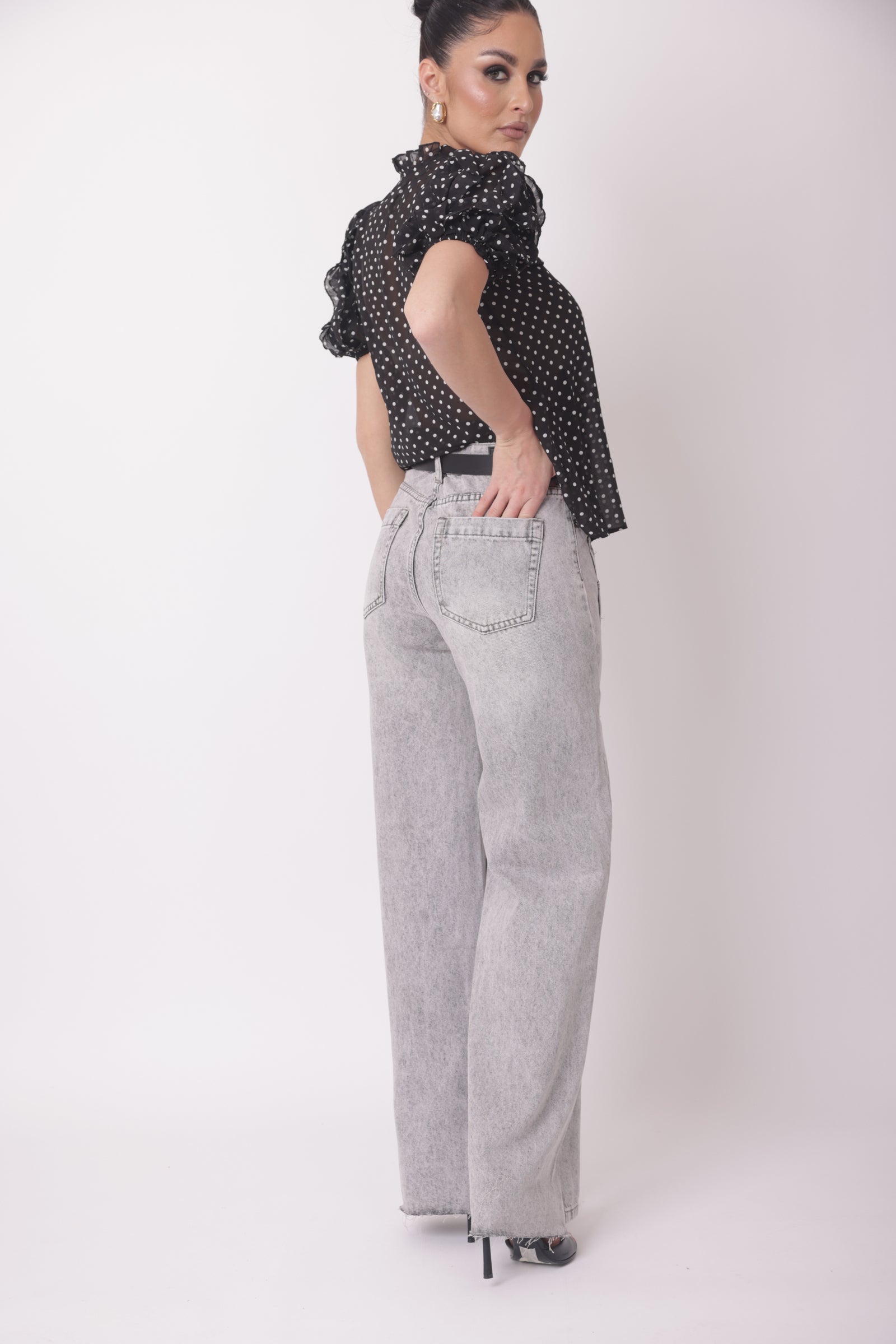 Jeans New York denim grigio|Colore:Denim grigio