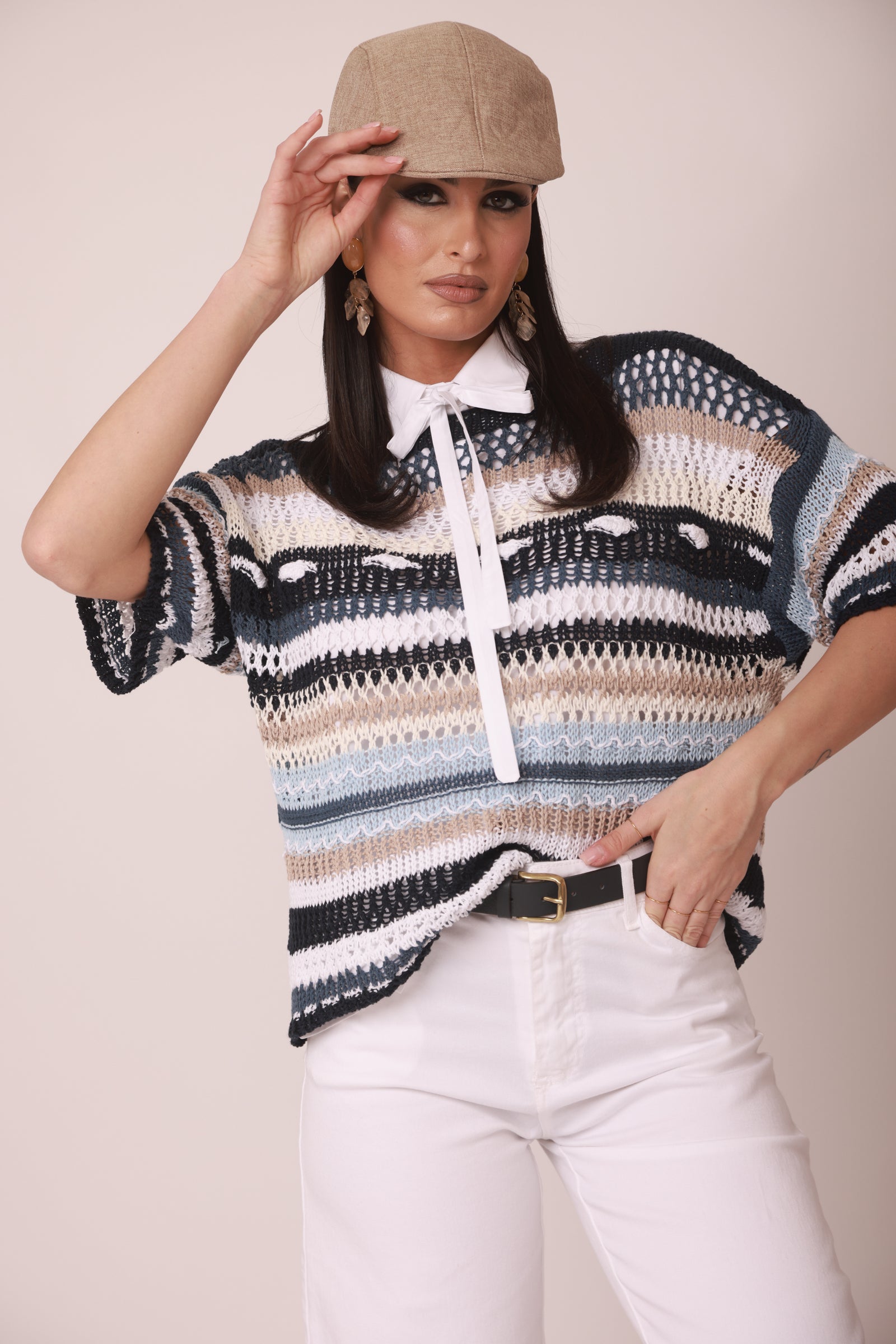 Maglia Angy blu|Colore:Blu