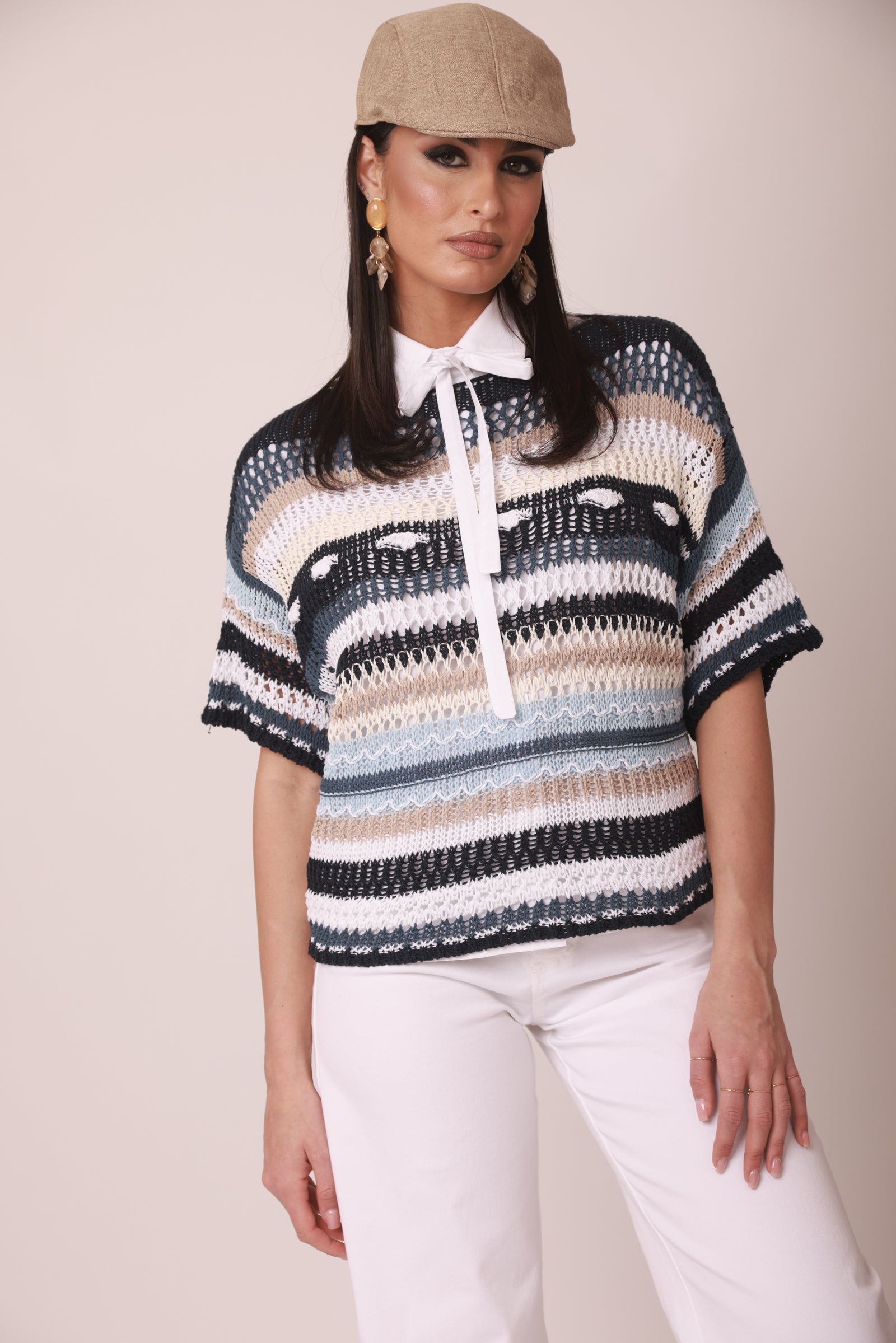 Maglia Angy blu|Colore:Blu