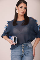 Maglia Cindy Blu|Colore:Blu