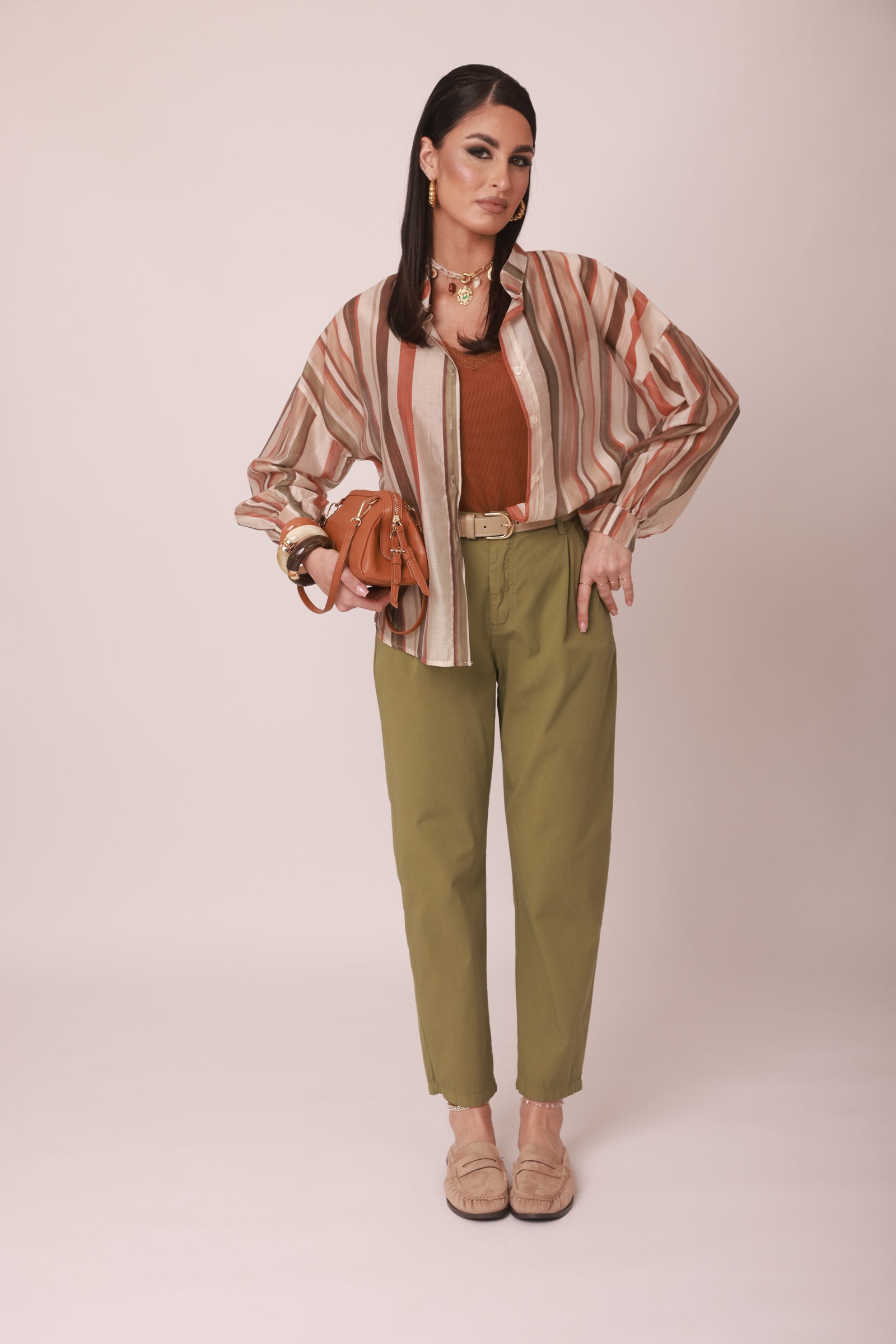 Pantalone Asia Verde|Colore:Verde