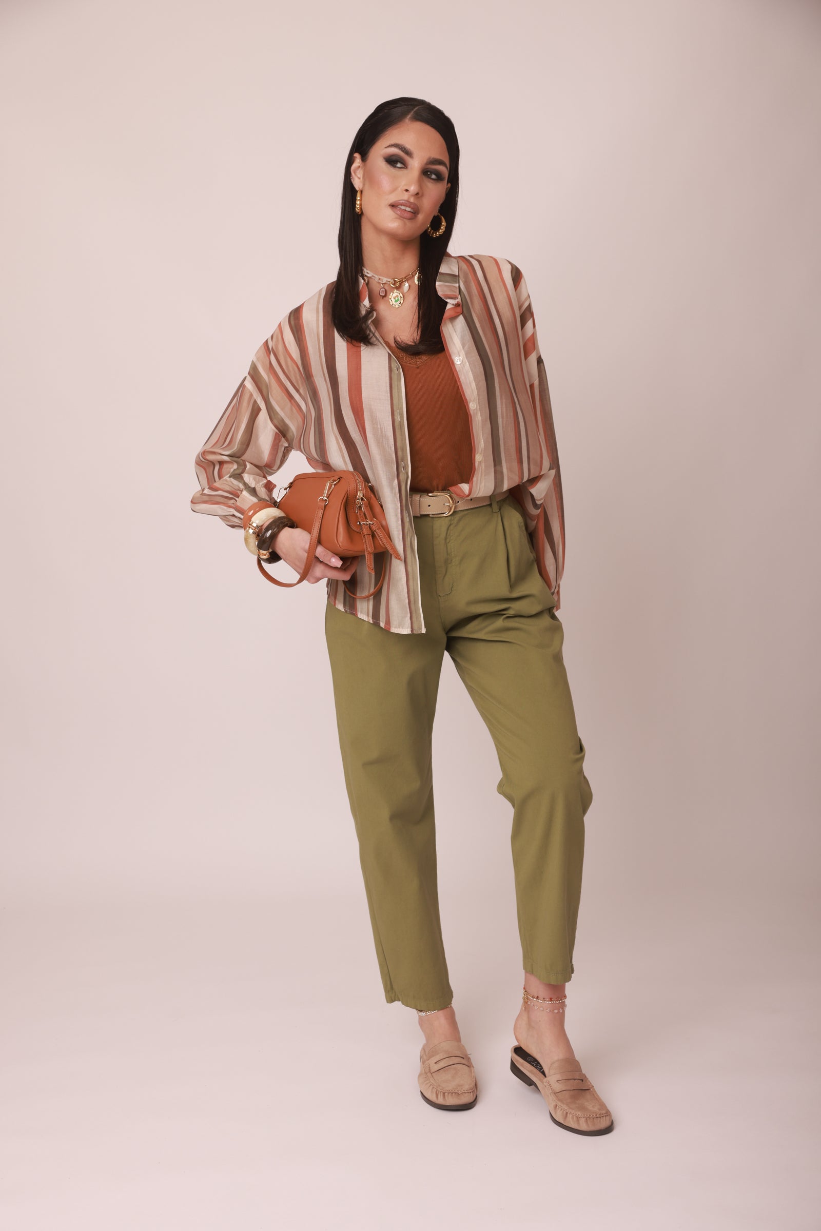 Pantalone Asia Verde|Colore:Verde