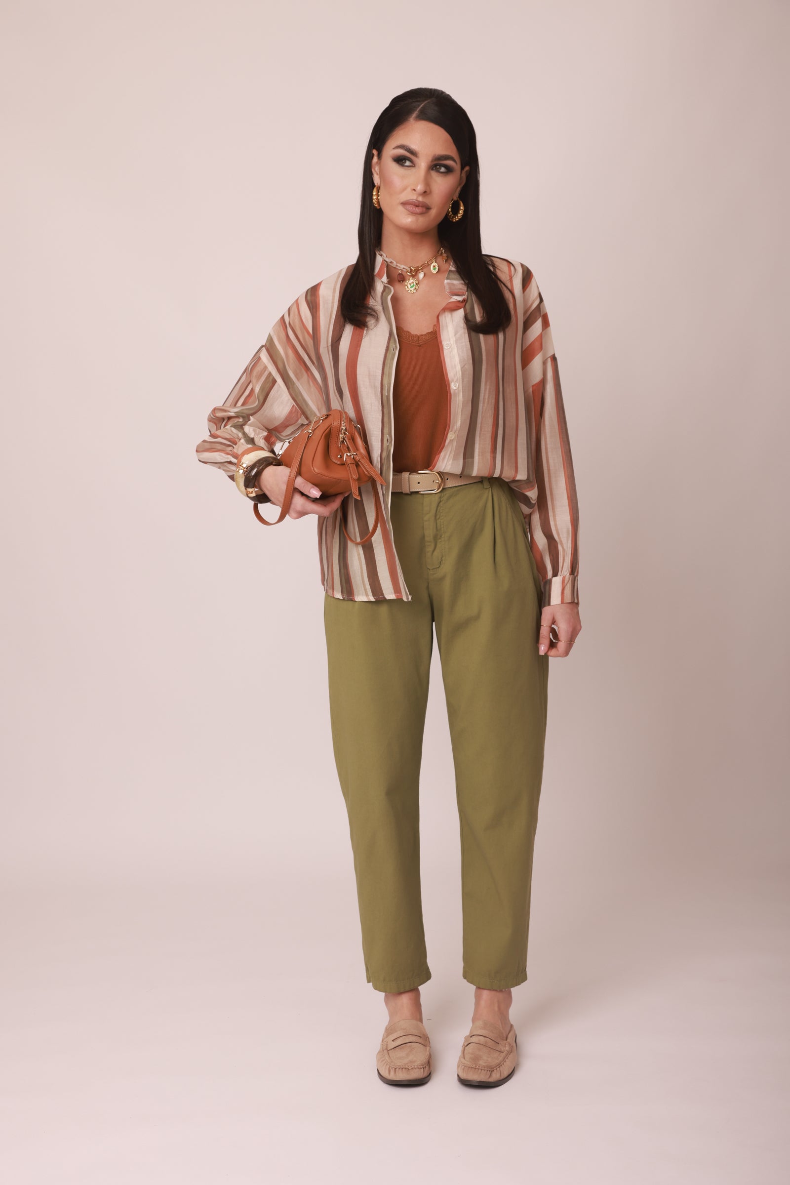 Pantalone Asia Verde|Colore:Verde