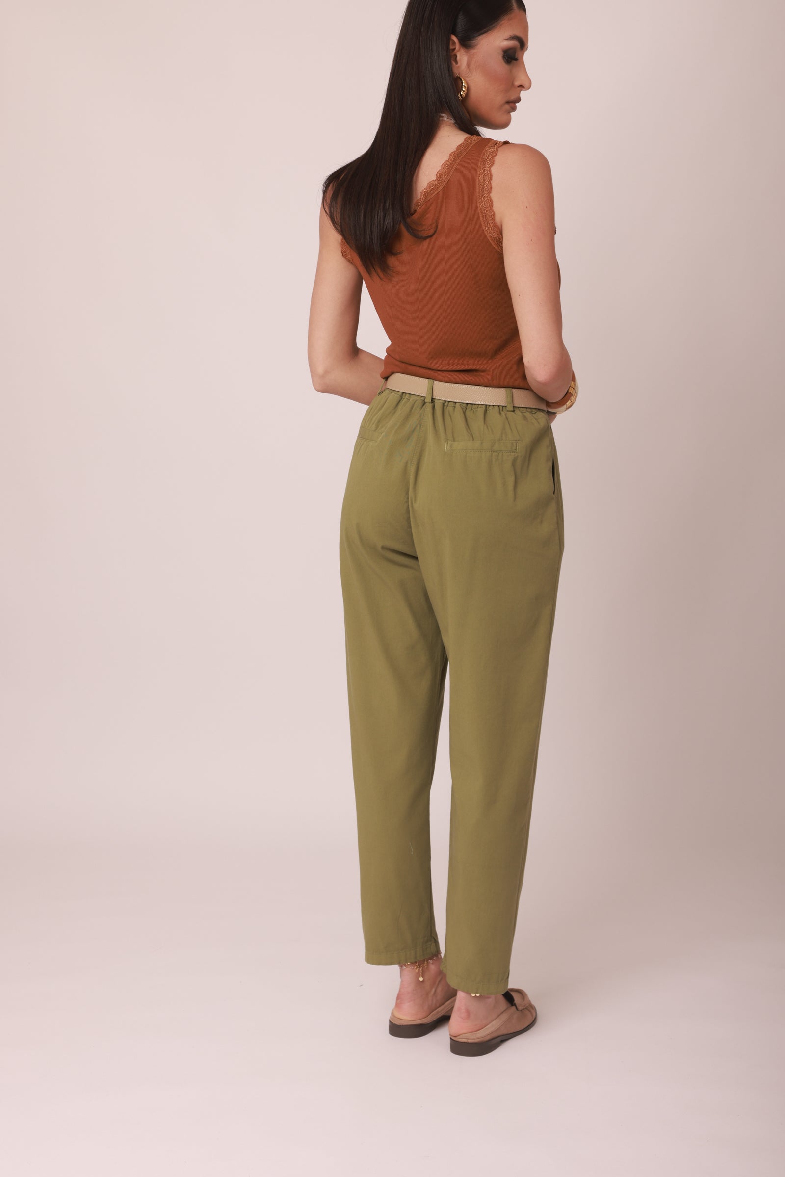 Pantalone Asia Verde|Colore:Verde
