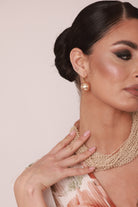 Orecchini Perla oro rosa|Colore:Oro rosa
