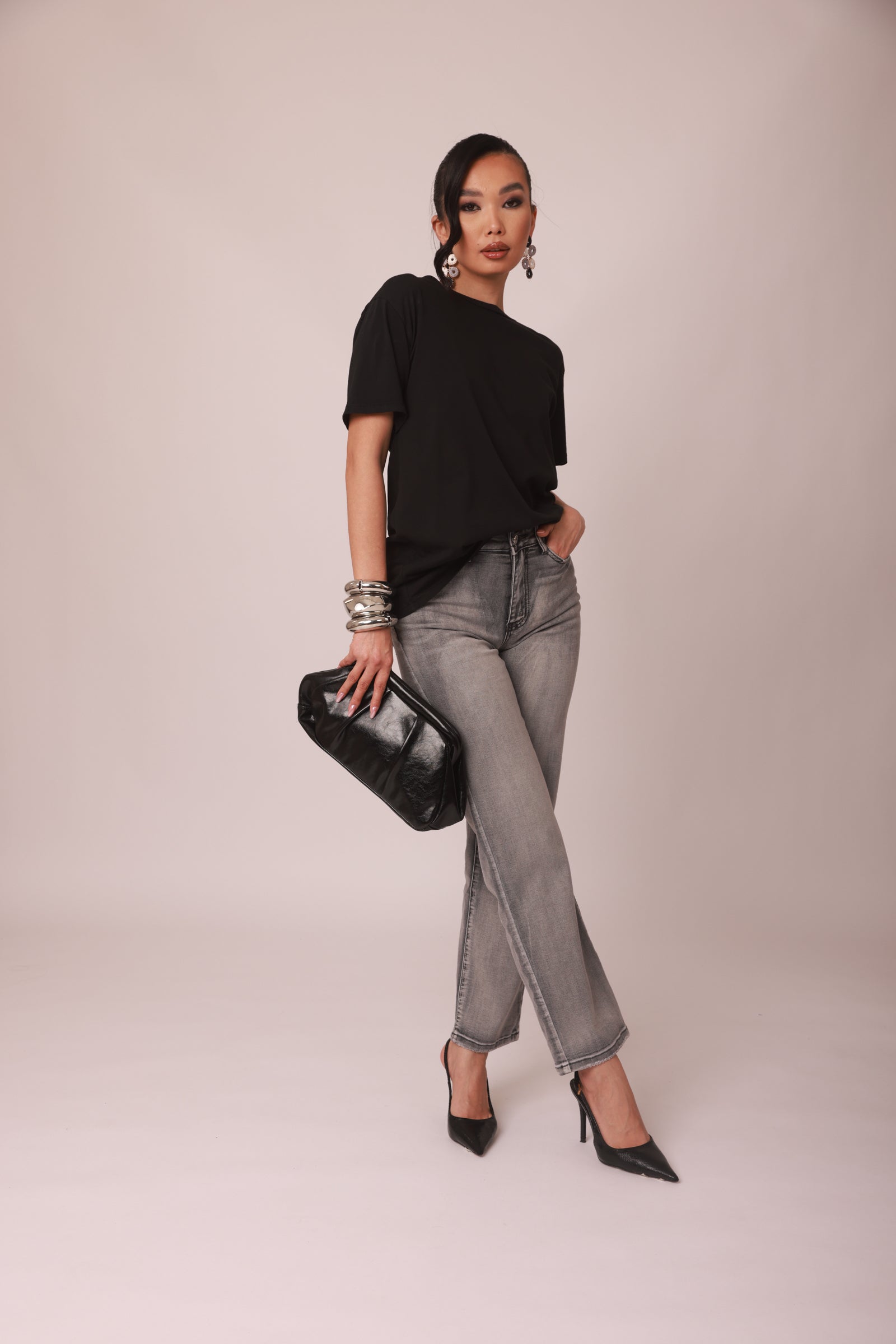 Jeans Berlino denim grigio|Colore:Denim grigio