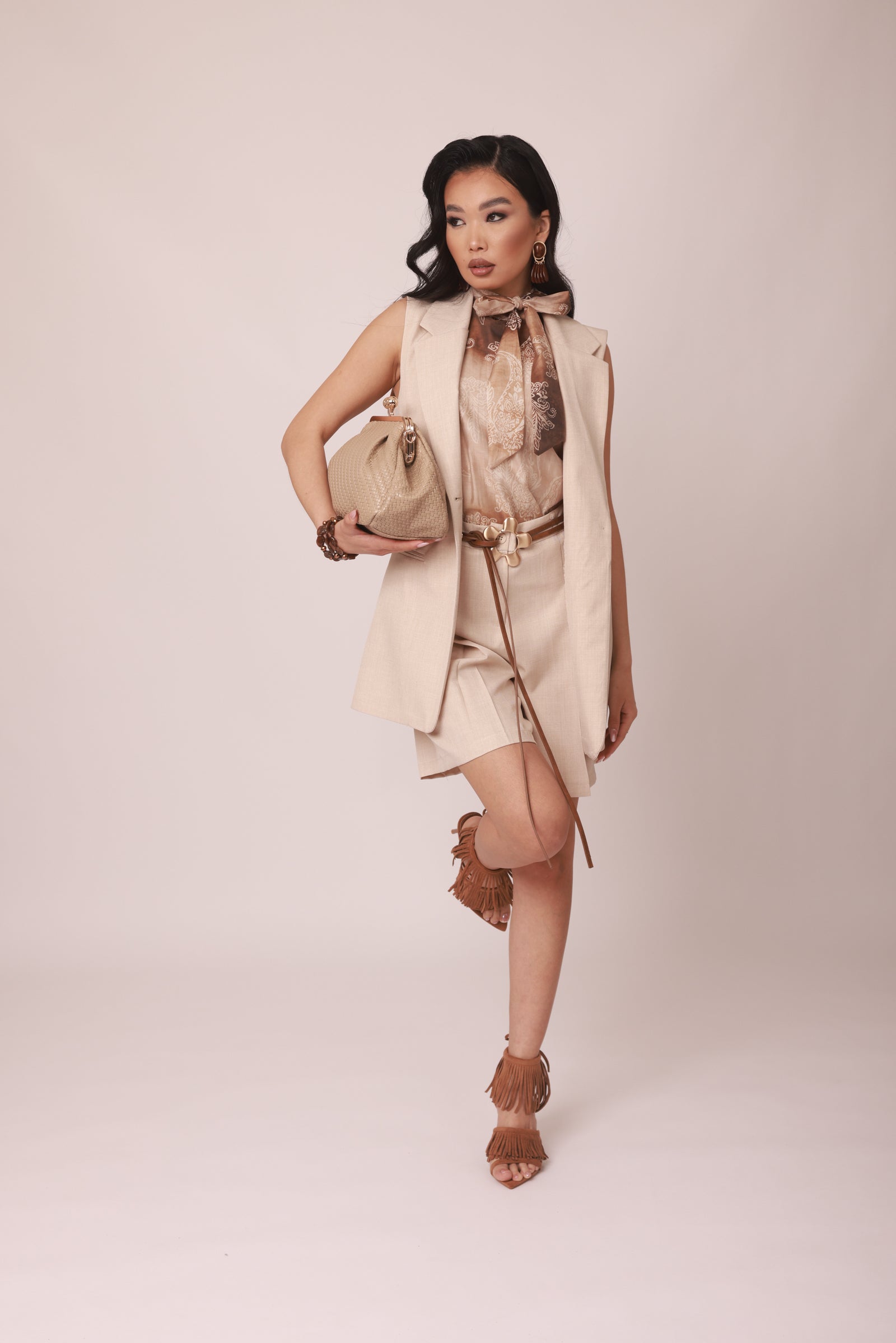 Bermuda Beatrice gesso|Colore:Gesso