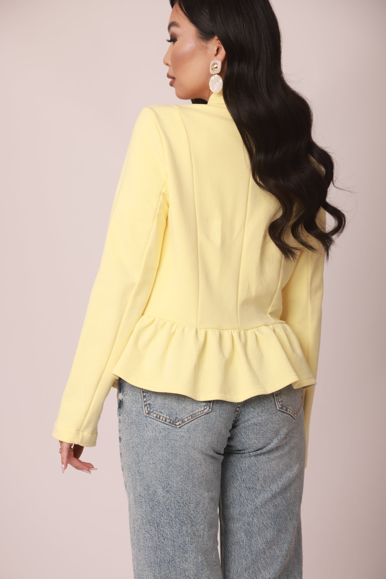 Giacca Adelaide giallo|Colore:Giallo