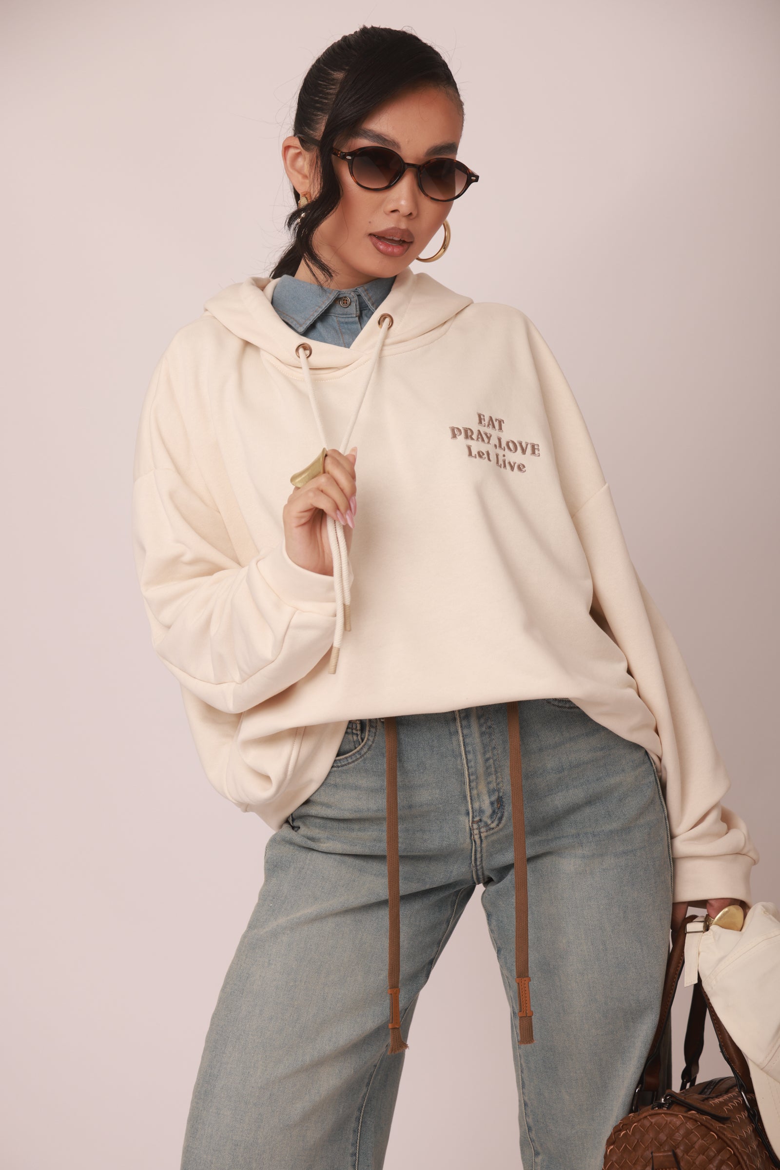 Felpa Live beige|Colore:Beige