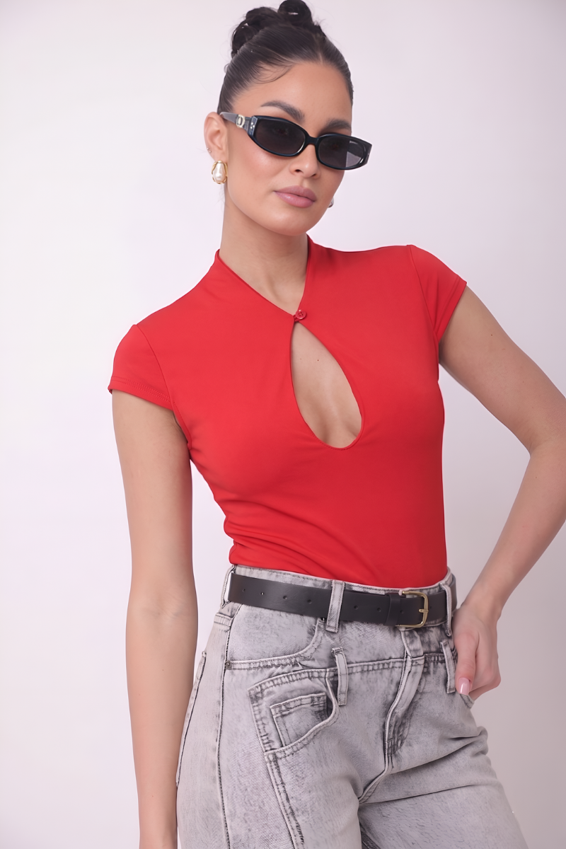 Maglia Tokyo rosso|Colore:Rosso
