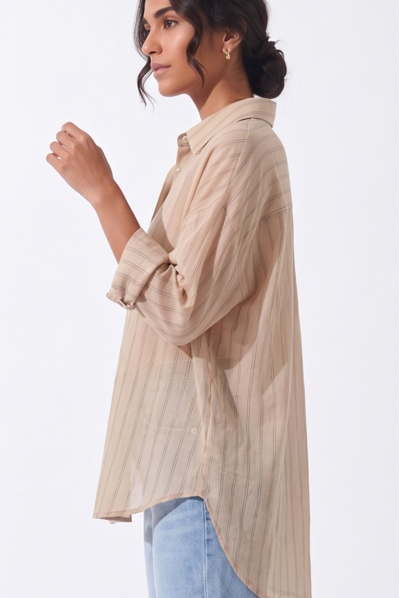 Camicia Lauren beige|Colore:Beige