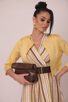 Bolero In Cotone giallo|Colore:Giallo