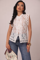 Camicia Oriental bianco|Colore:Bianco