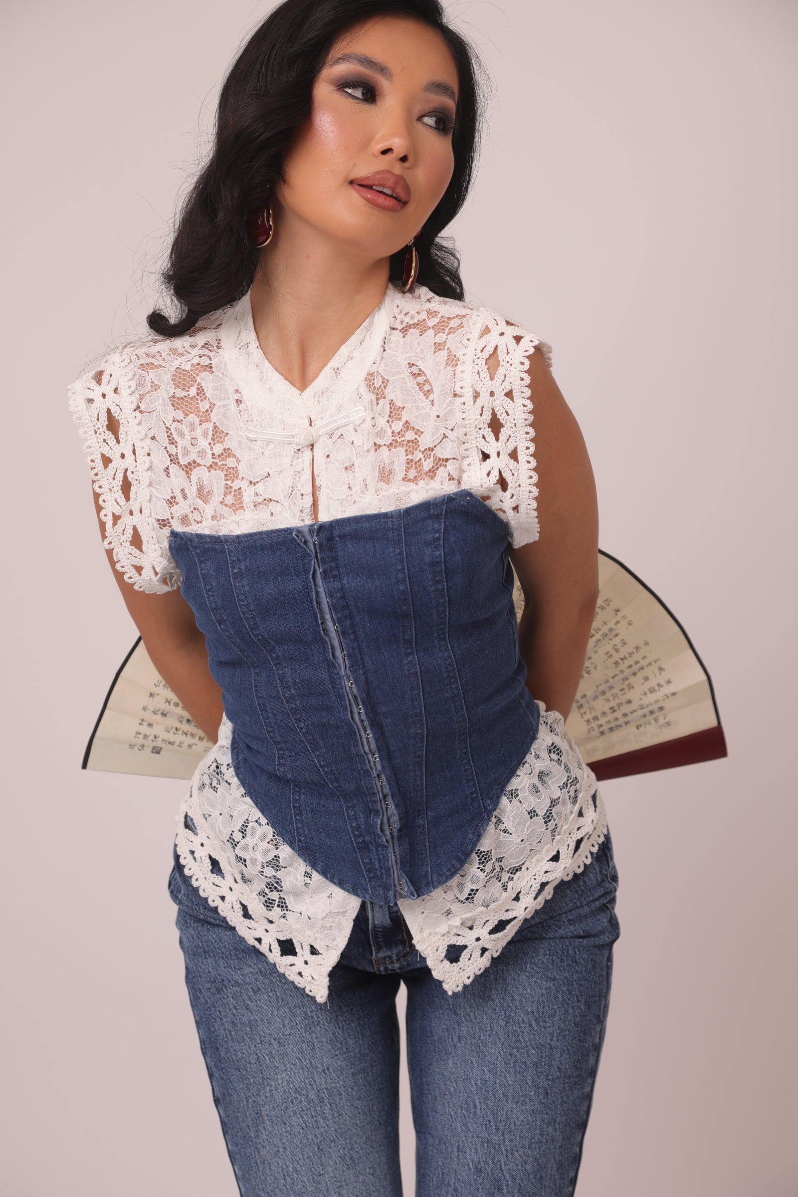 Corsetto Rebel denim|Colore:Denim