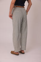 Pantalone Righe blu|Colore:Blu