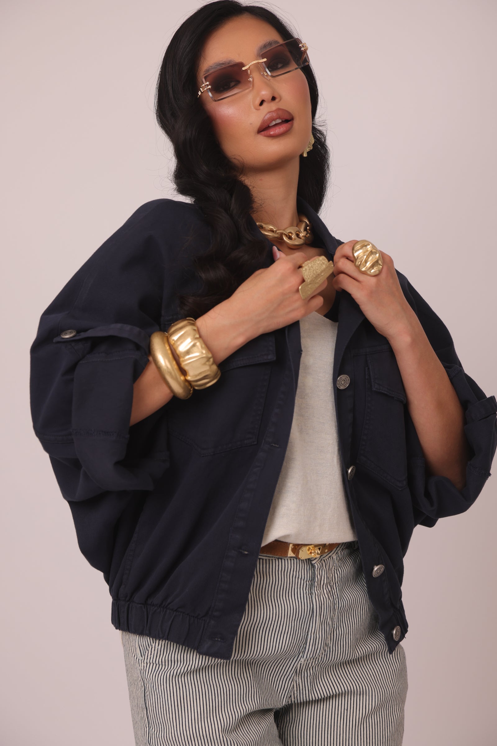 Bomber City blu|Colore:Blu