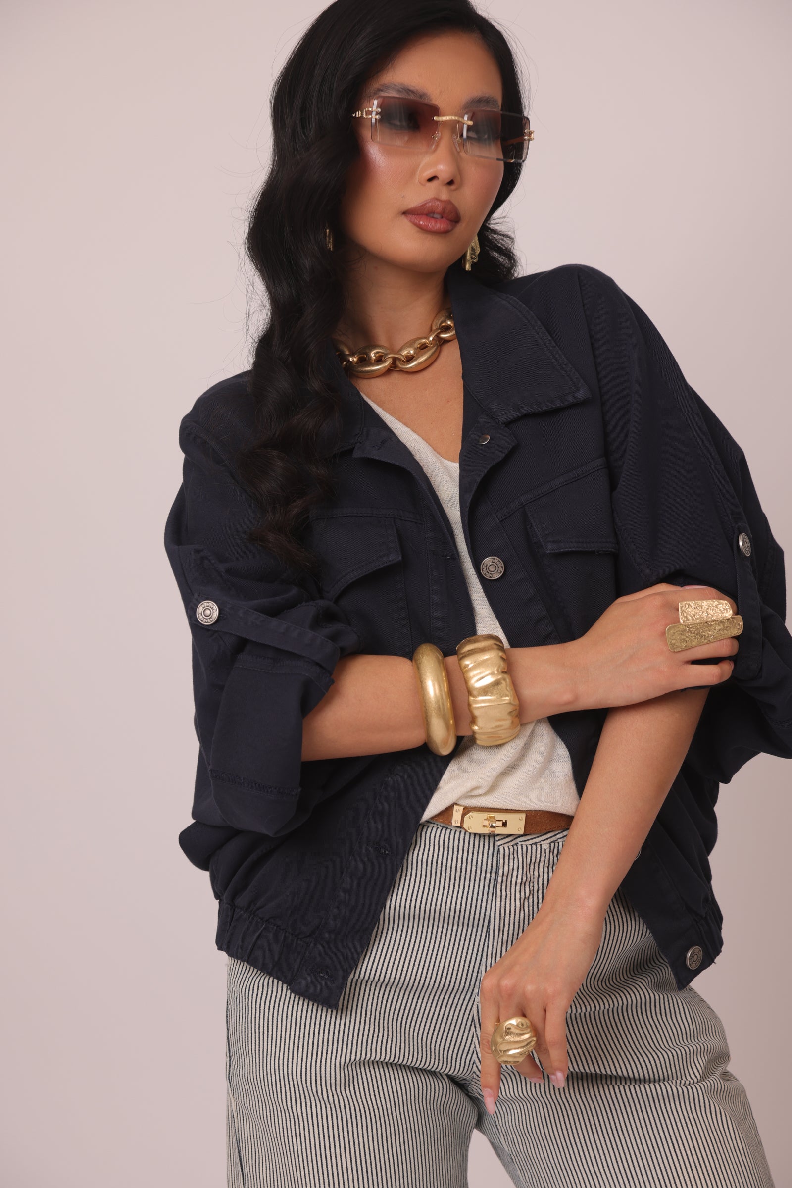 Bomber City blu|Colore:Blu