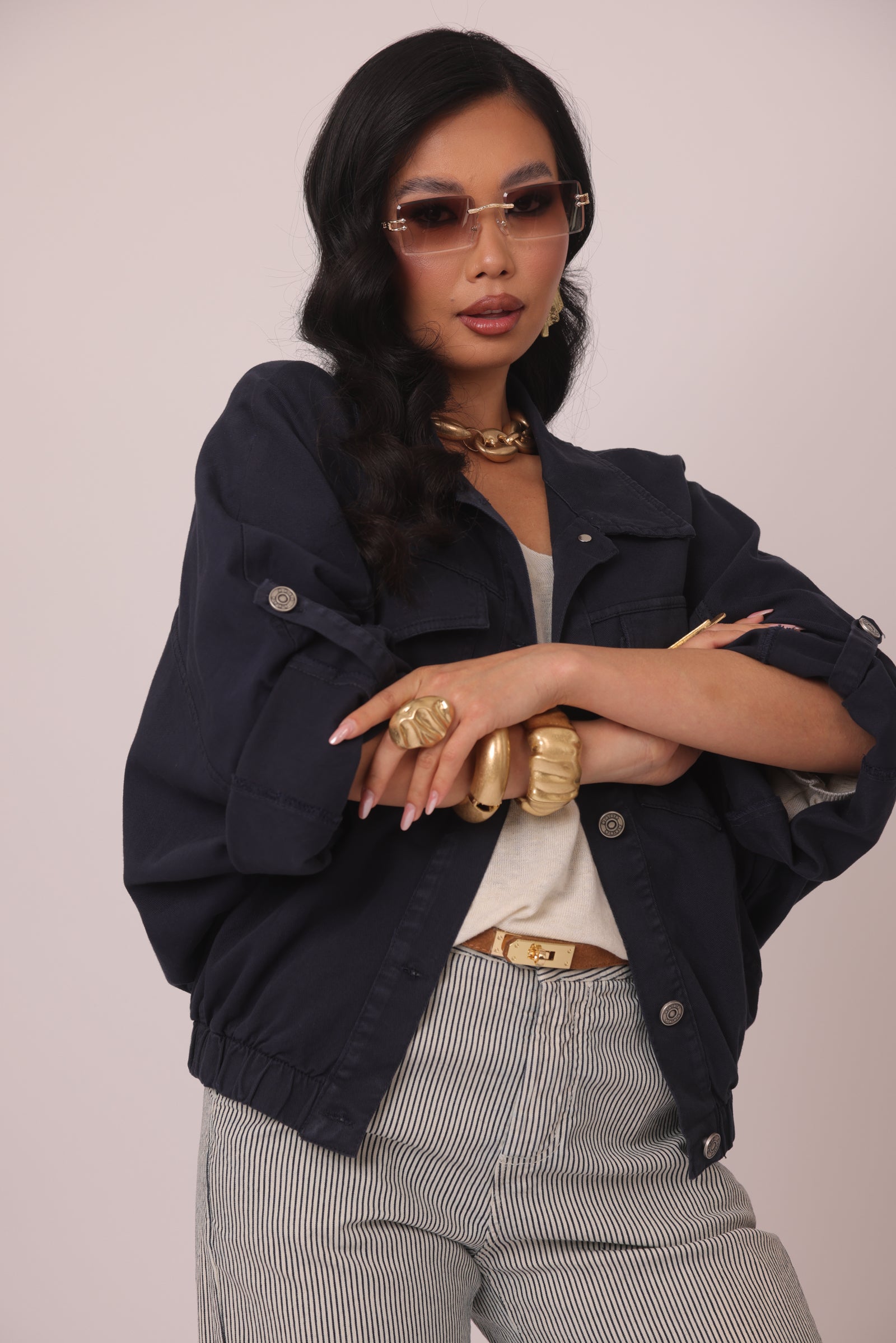Bomber City blu|Colore:Blu