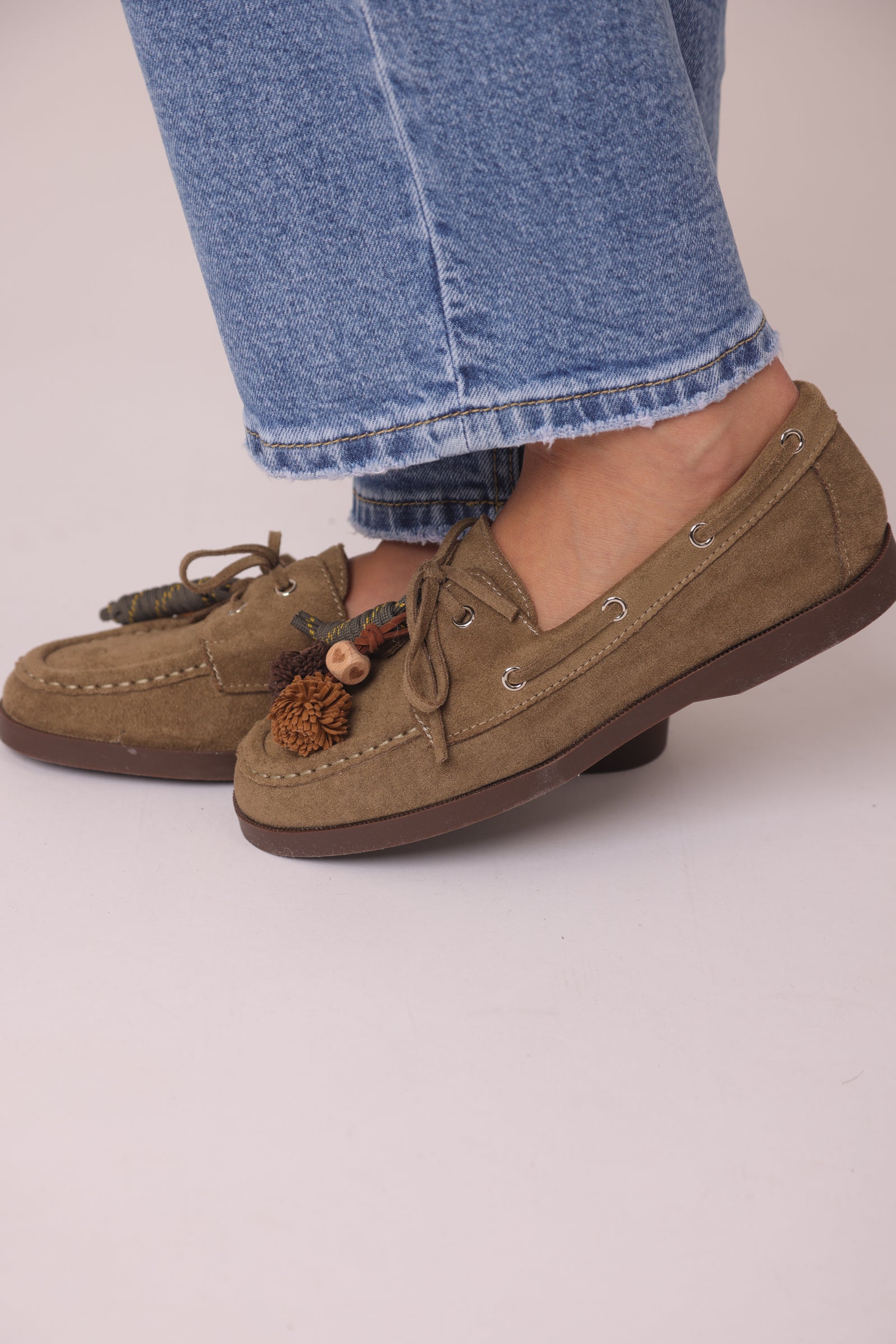 Mocassino Corfù verde|Colore:Verde