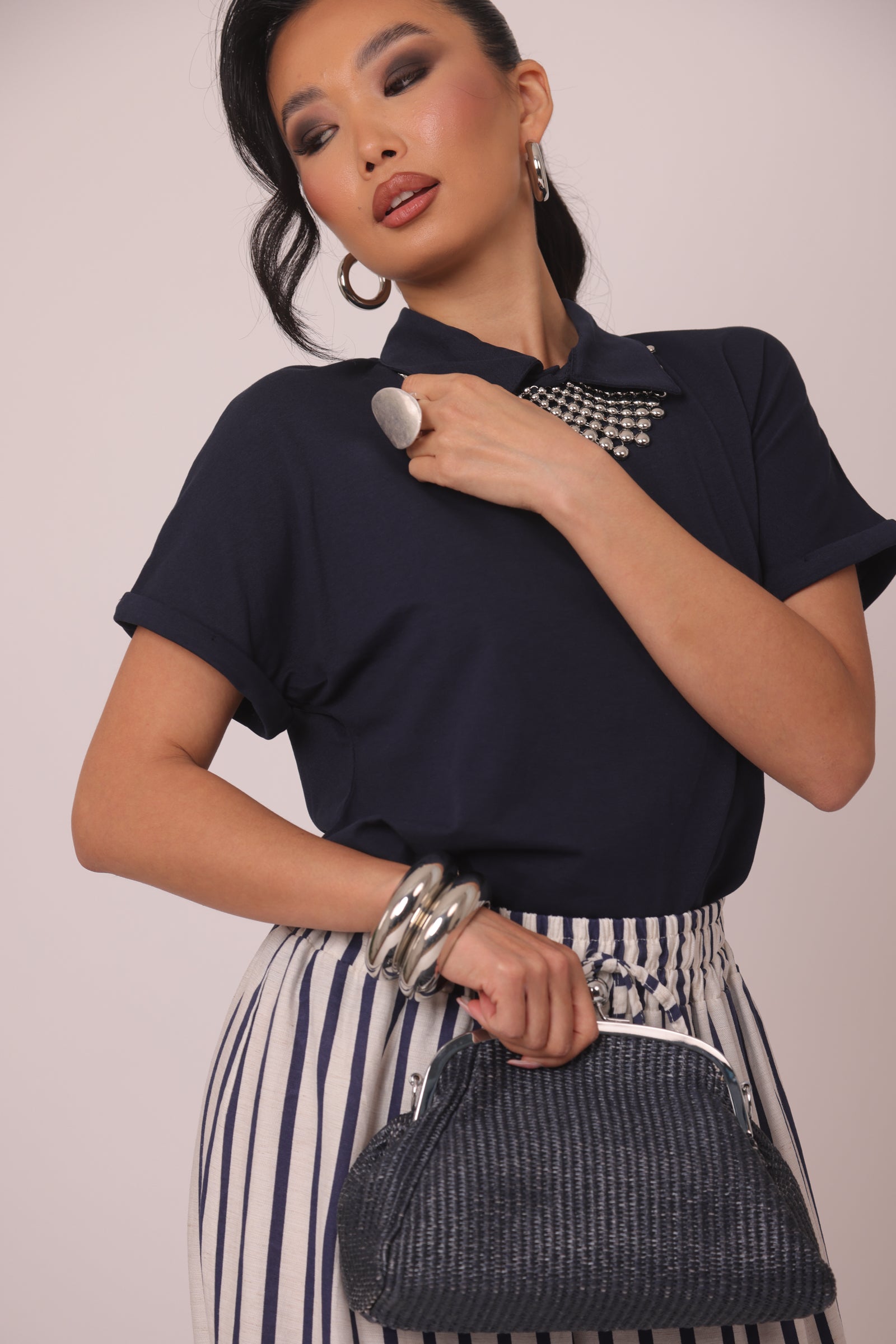 Polo Missy blu|Colore:Blu