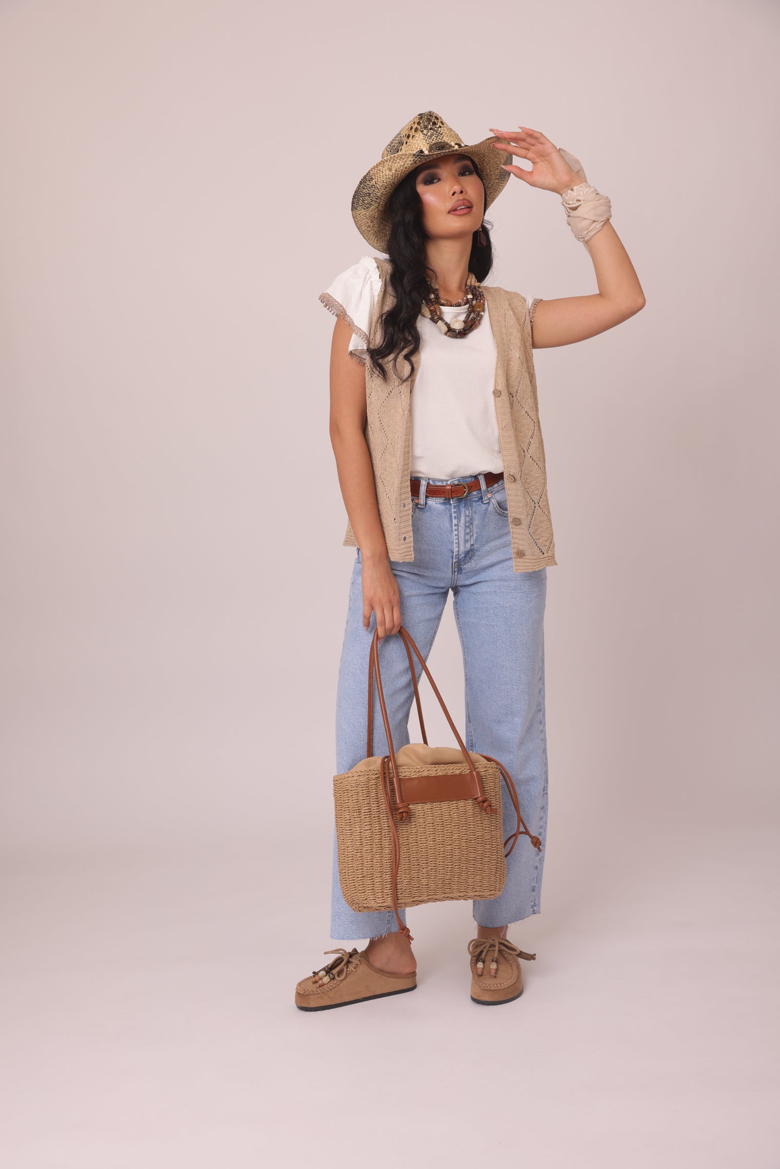 Jeans Caraibi denim chiaro|Colore:Denim chiaro