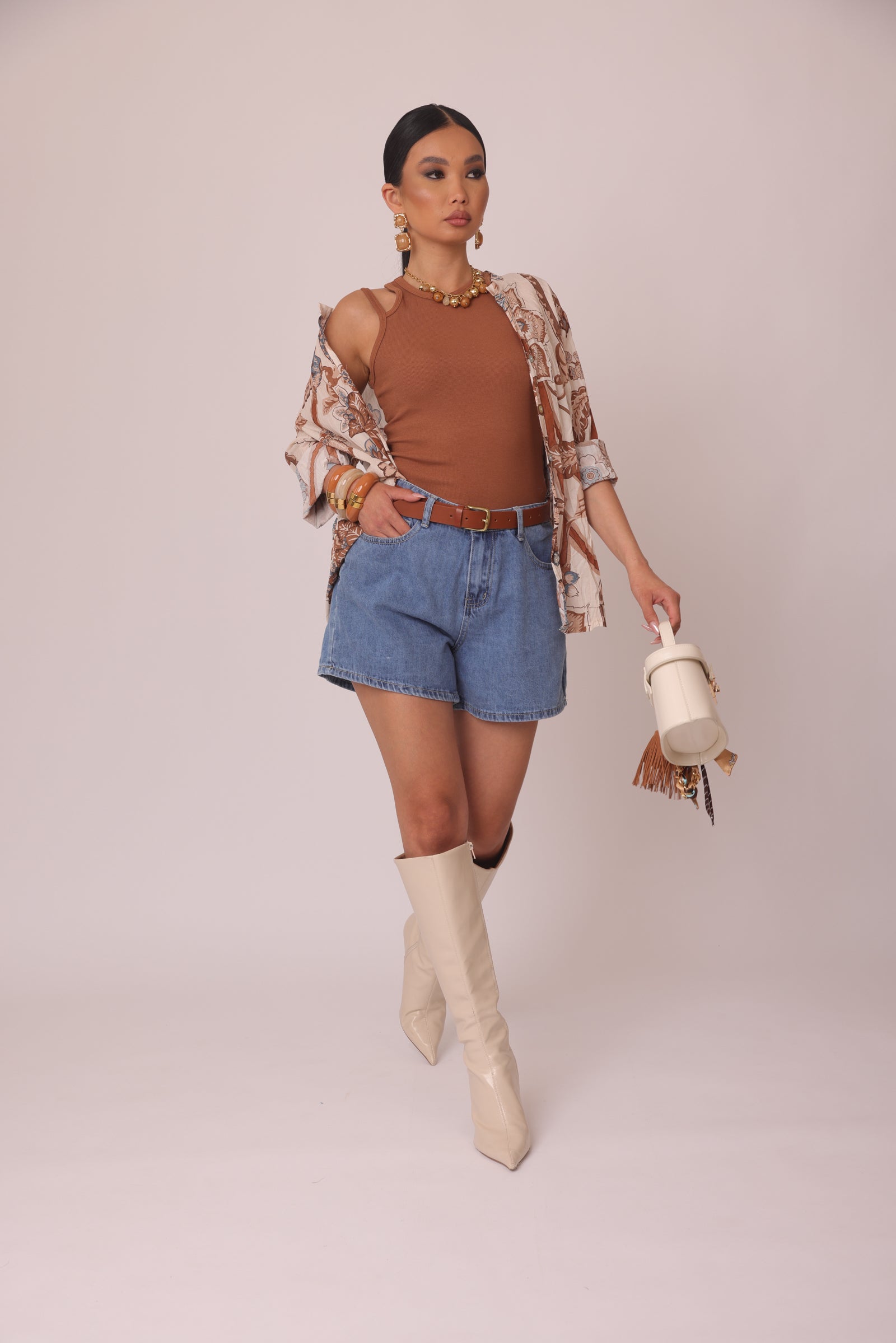 Shorts Dea denim chiaro|Colore:Denim chiaro