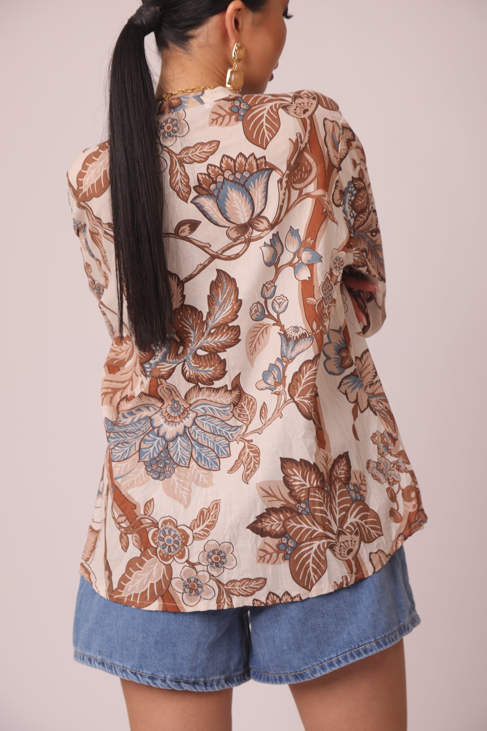 Camicia Lotus panna|Colore:Panna