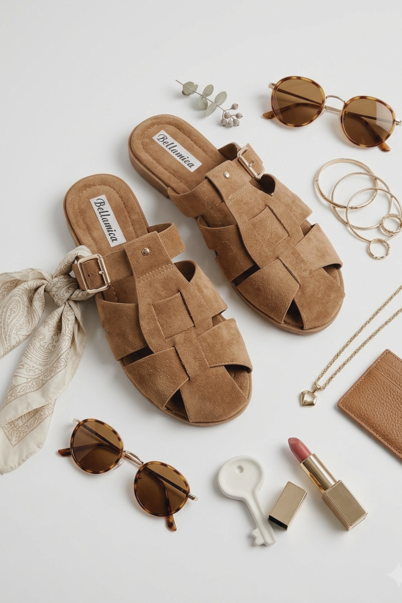 Sabot Zante cammello|Colore:Cammello