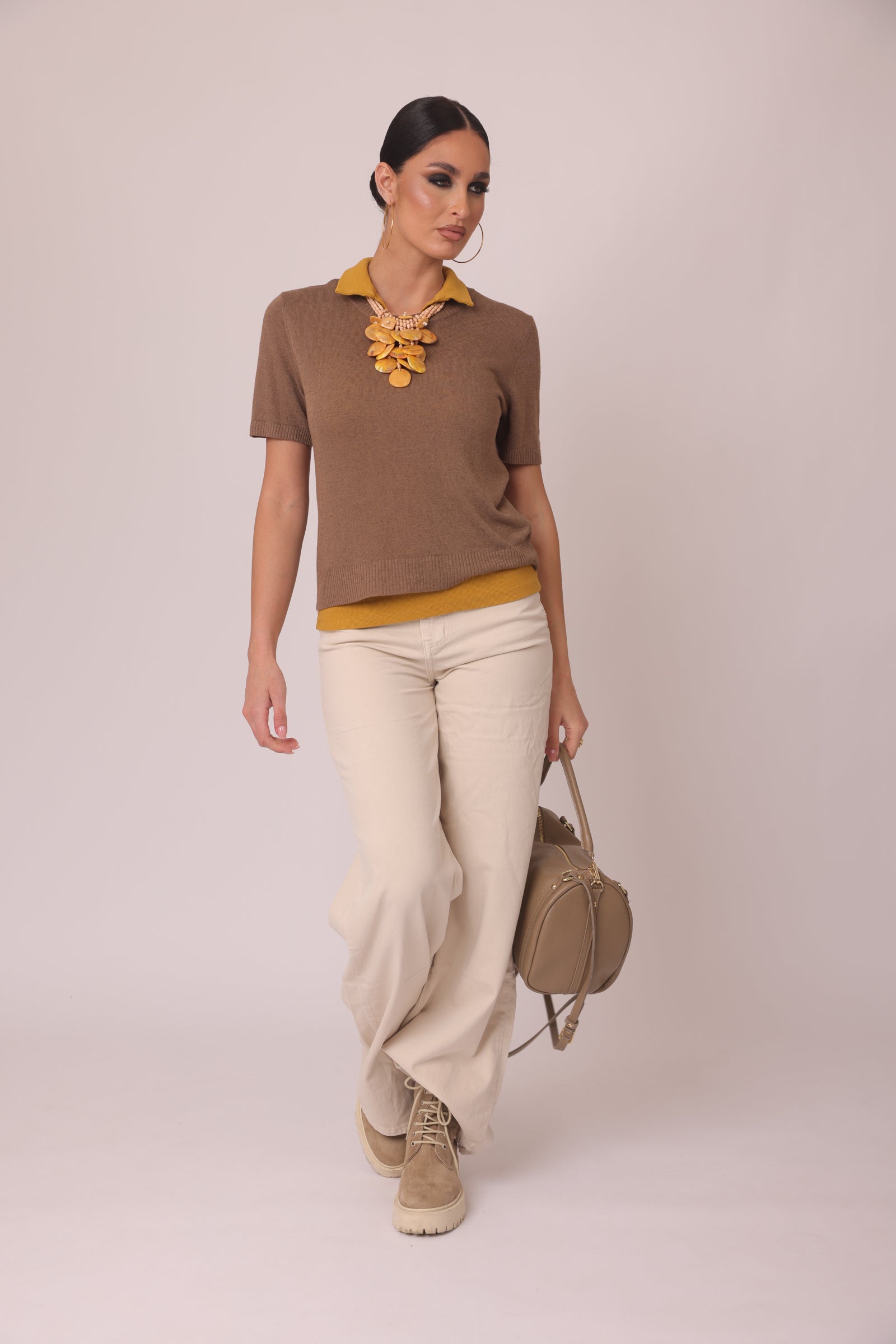 Pantalone Vienna beige|Colore:Beige