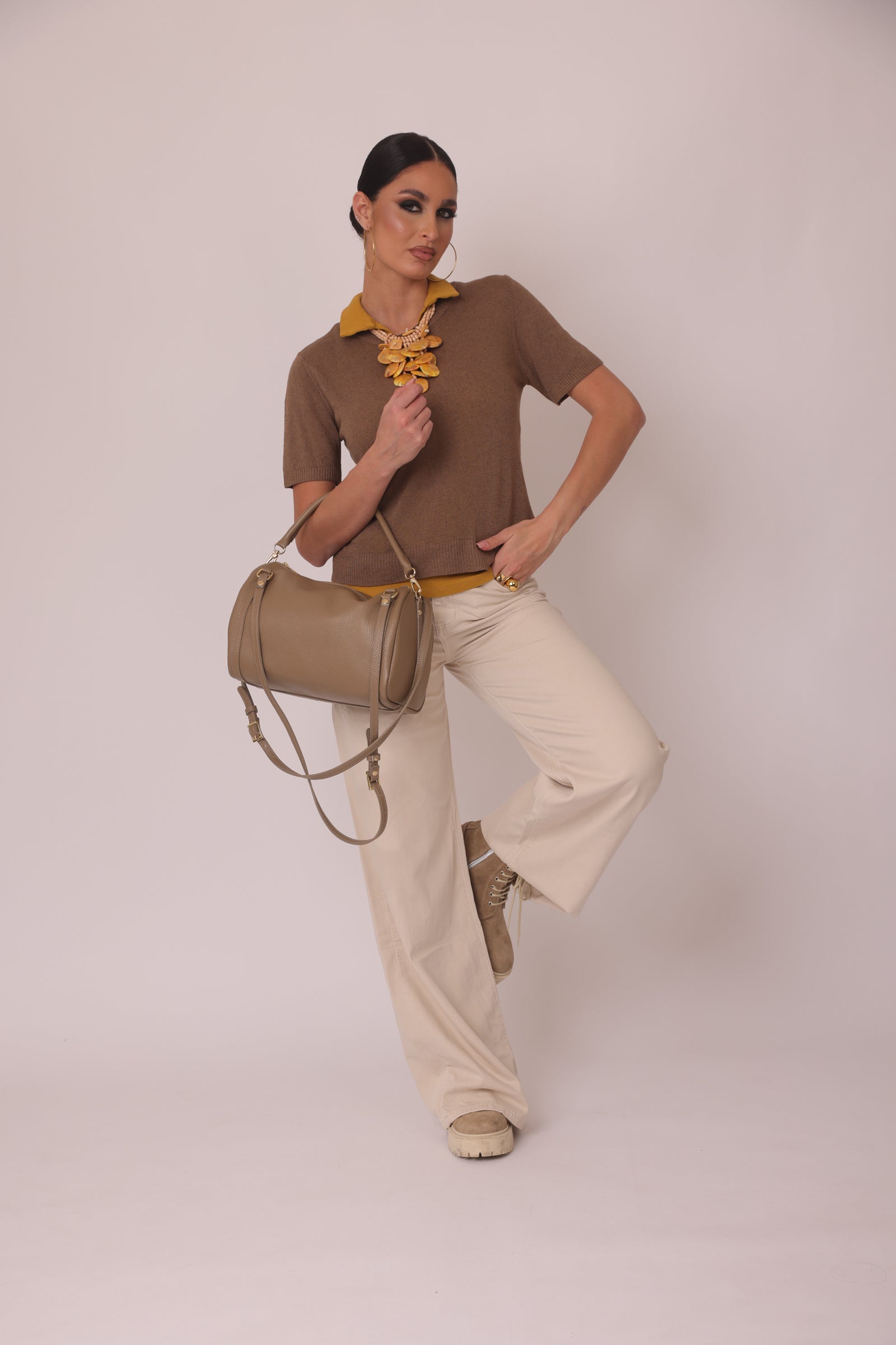 Pantalone Vienna beige|Colore:Beige