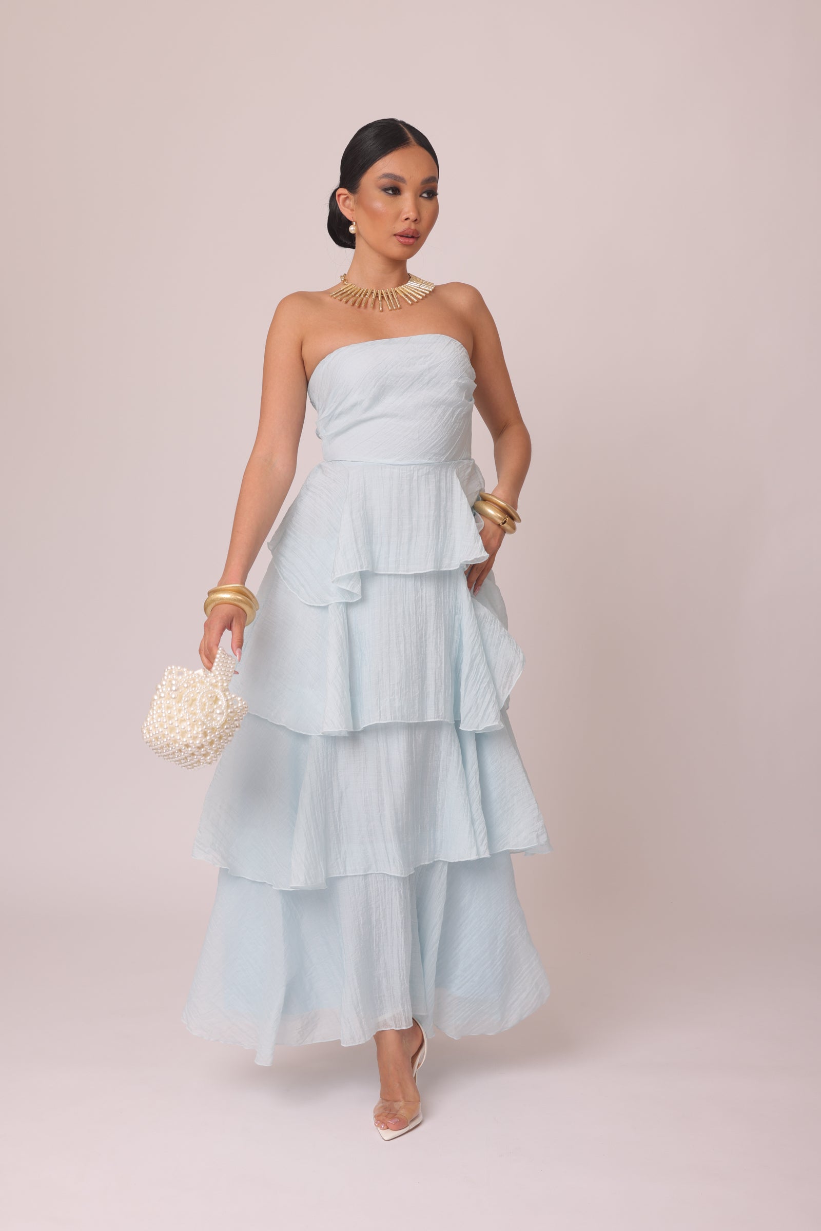 Abito Serenety Greece celeste|Colore:Celeste
