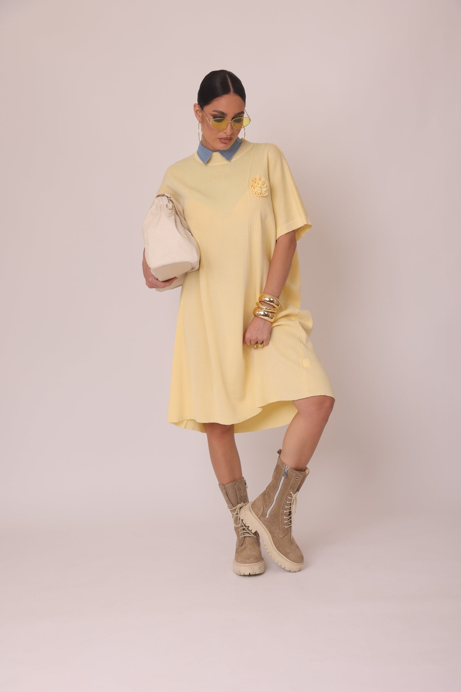 Abito Camilla giallo|Colore:Giallo