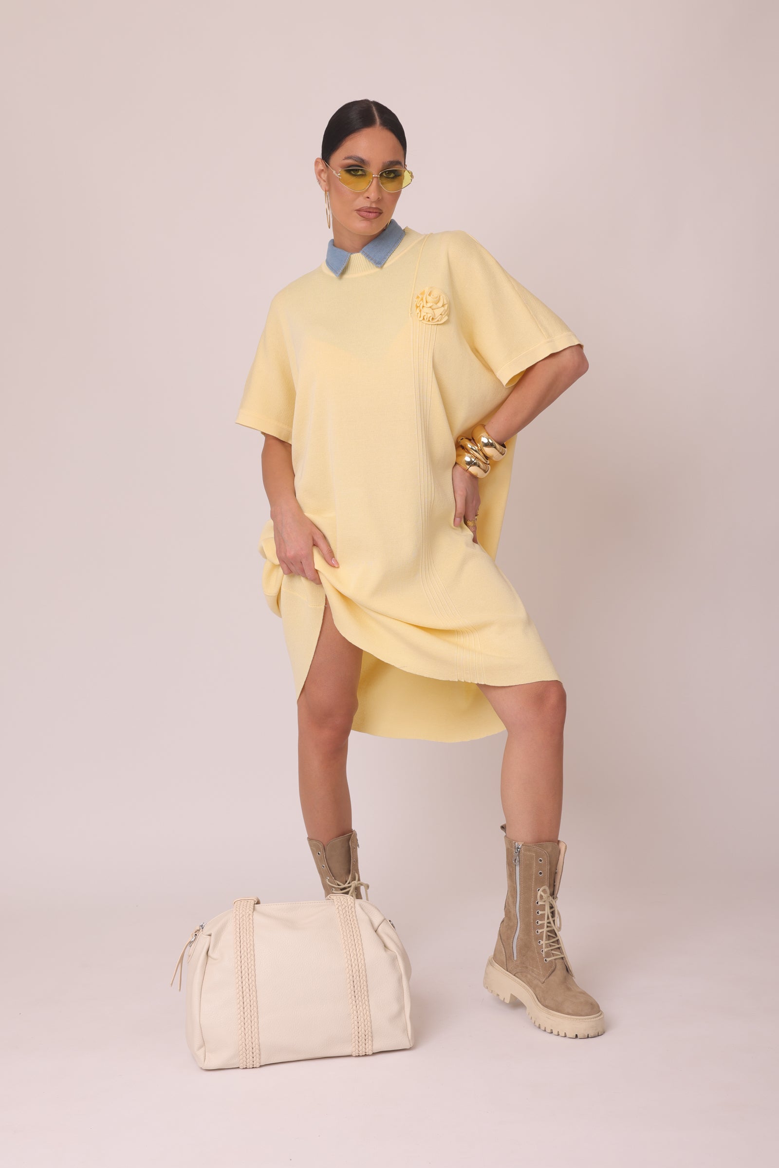 Abito Camilla giallo|Colore:Giallo