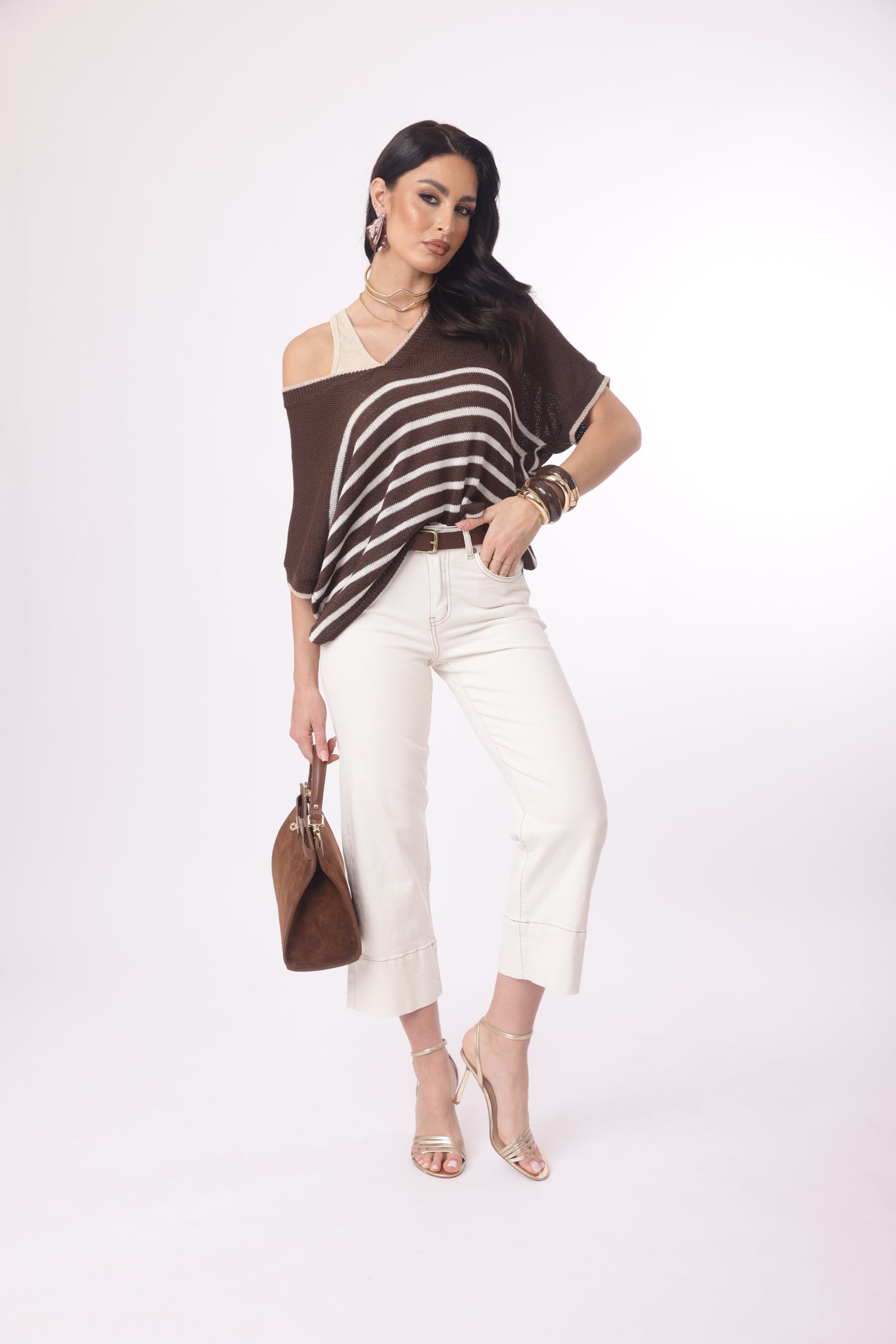 Pantalone Positano Beige chiaro|Colore:Beige chiaro