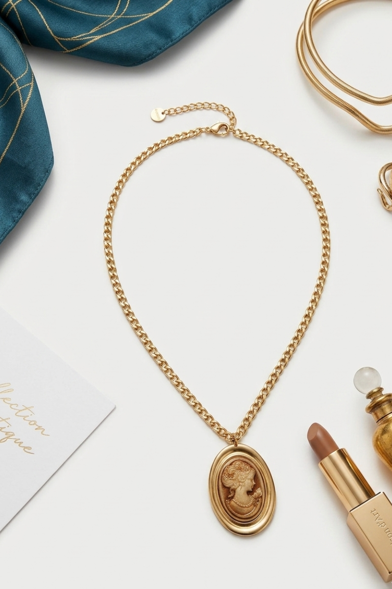 Collana Victorian oro|Colore:Oro