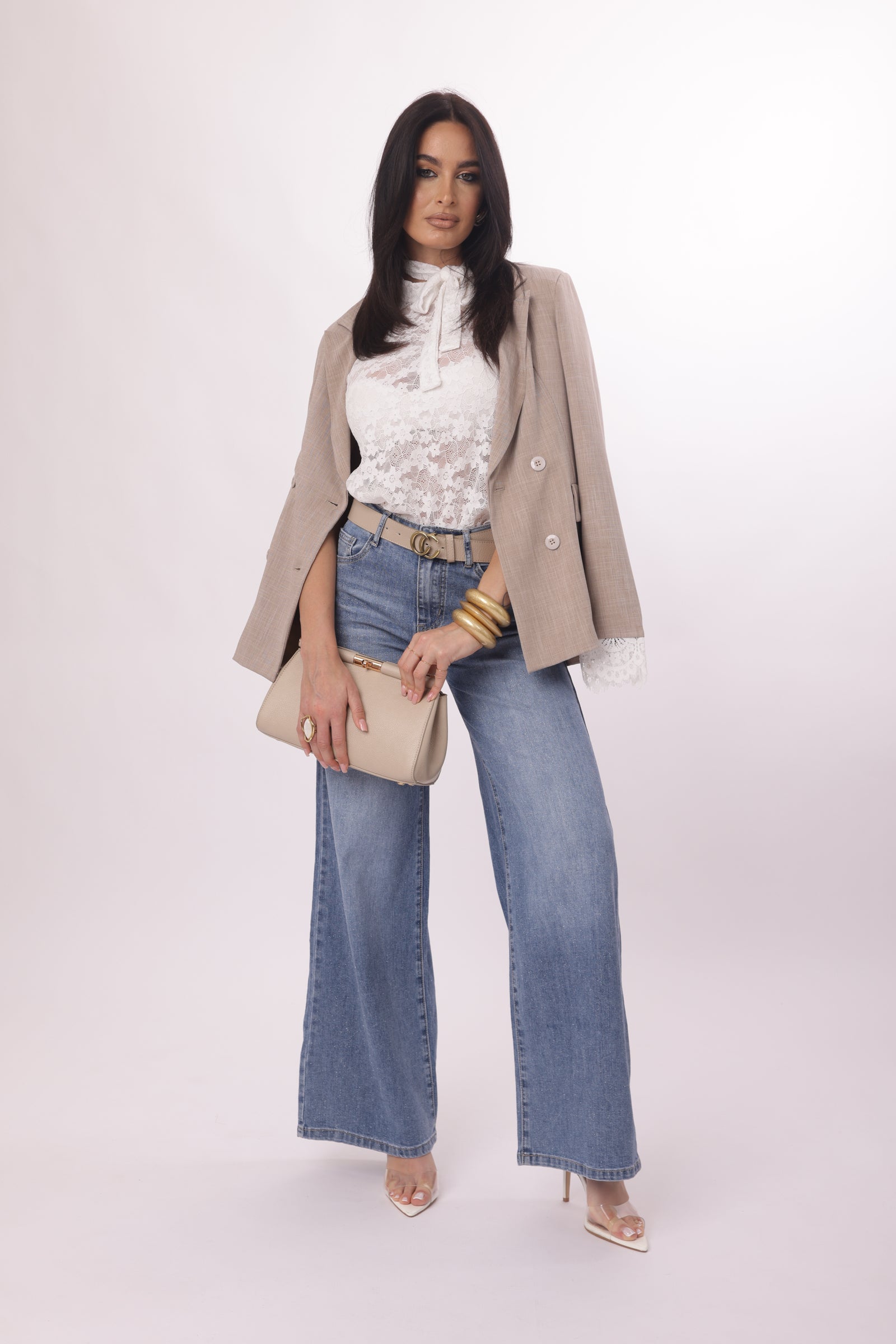 Jeans Glow denim|Colore:Denim