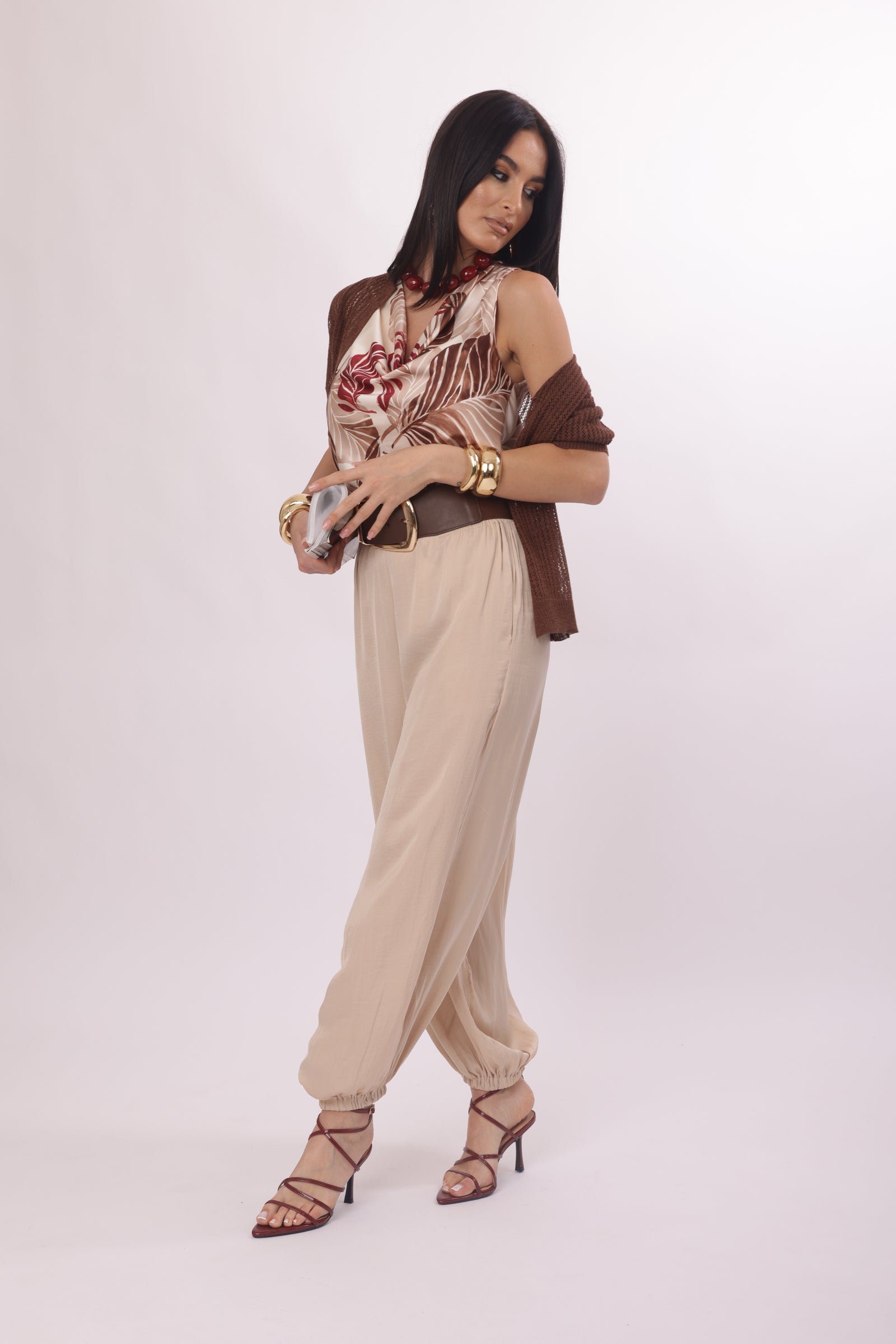 Pantalone Jasmine Beige|Colore:Beige