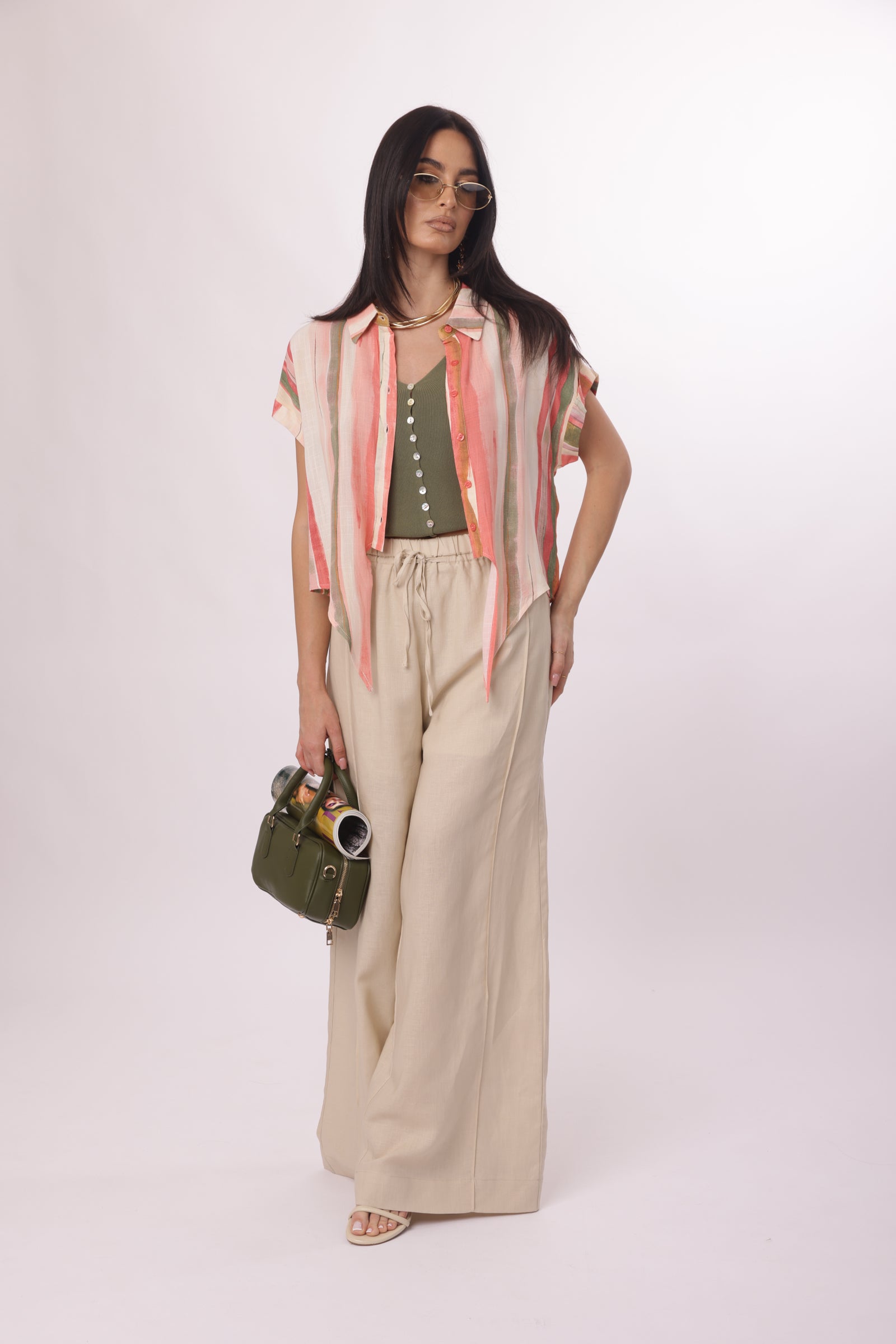Pantalone Maiori Beige|Colore:Beige