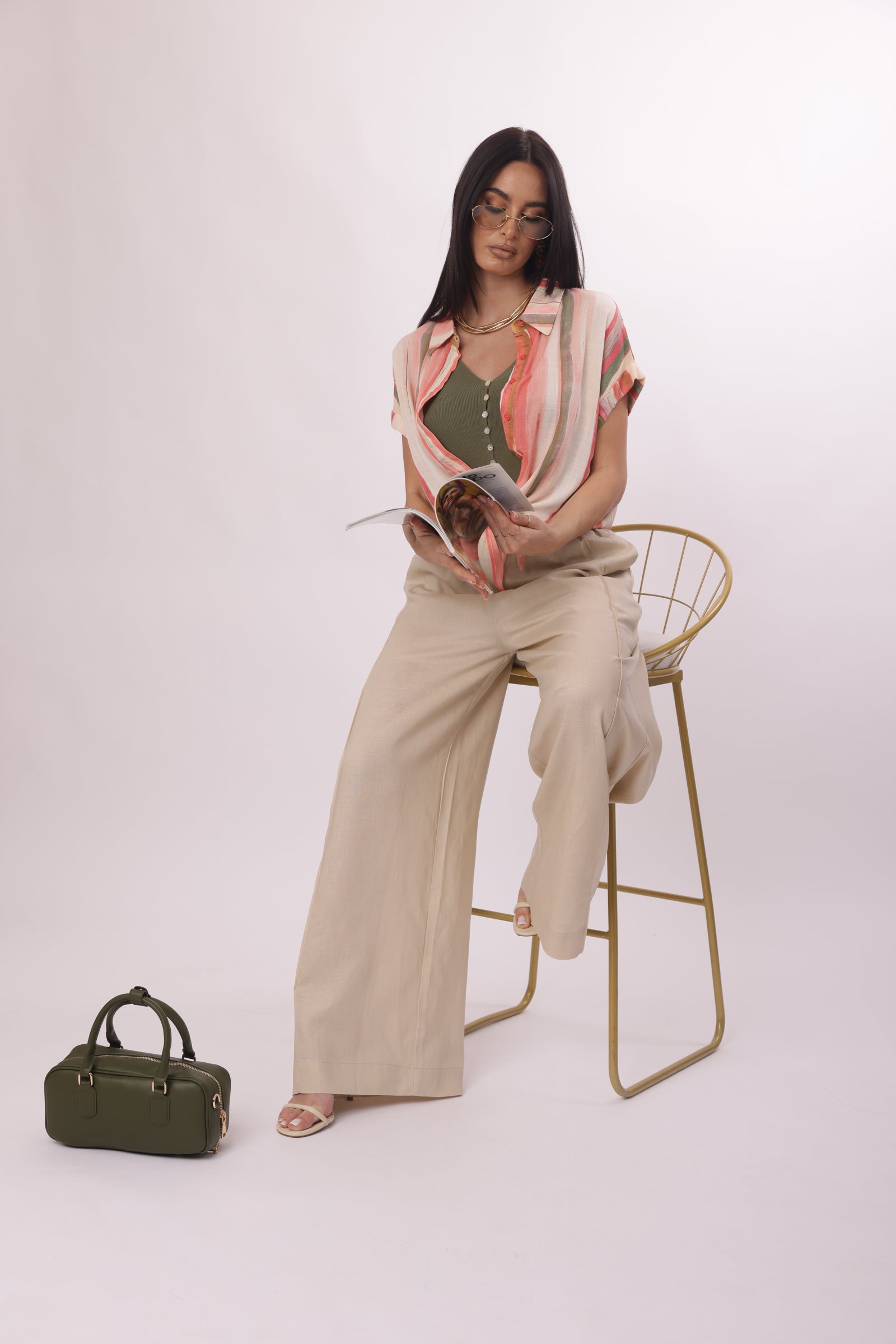 Pantalone Maiori Beige|Colore:Beige
