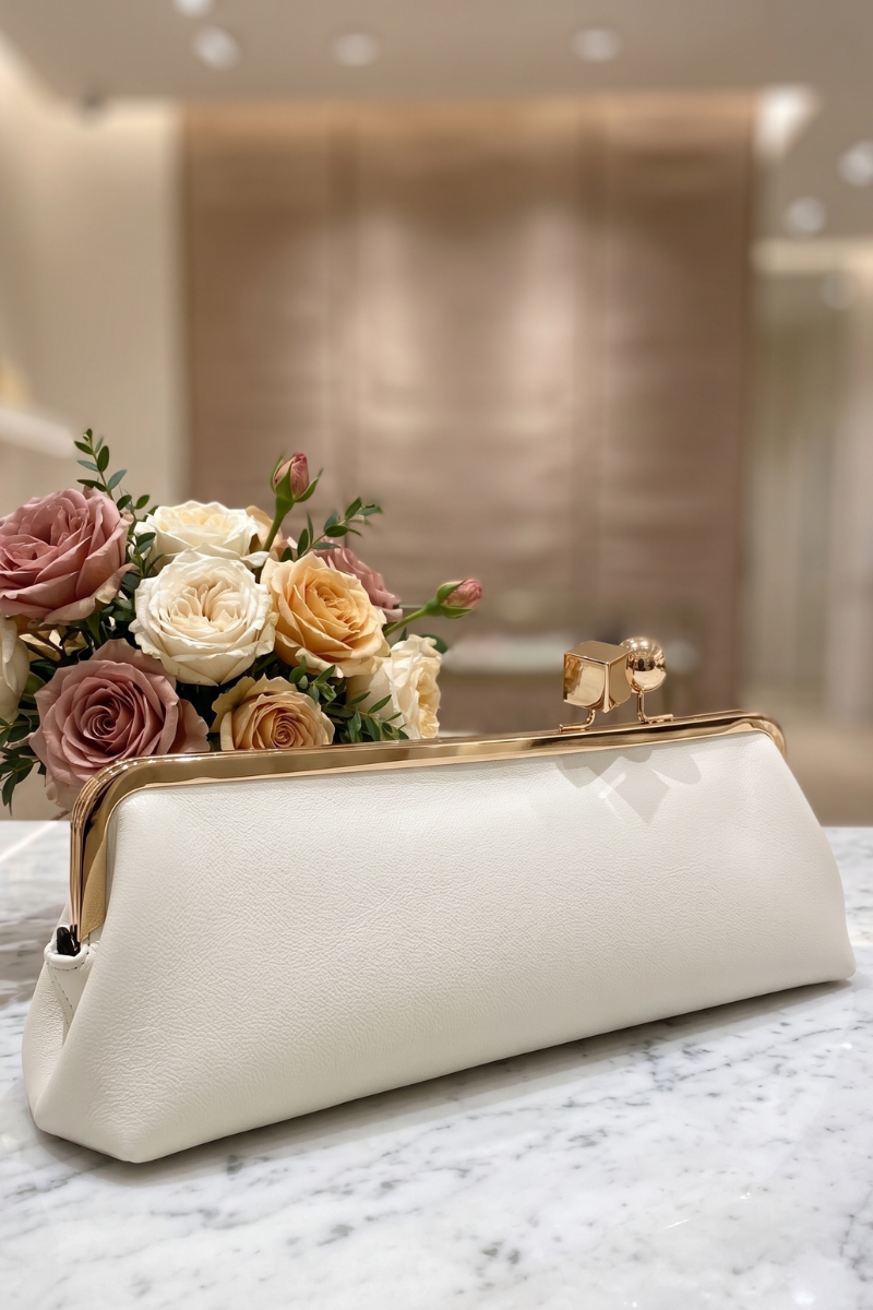 Clutch Dadi bianco|Colore:Bianco